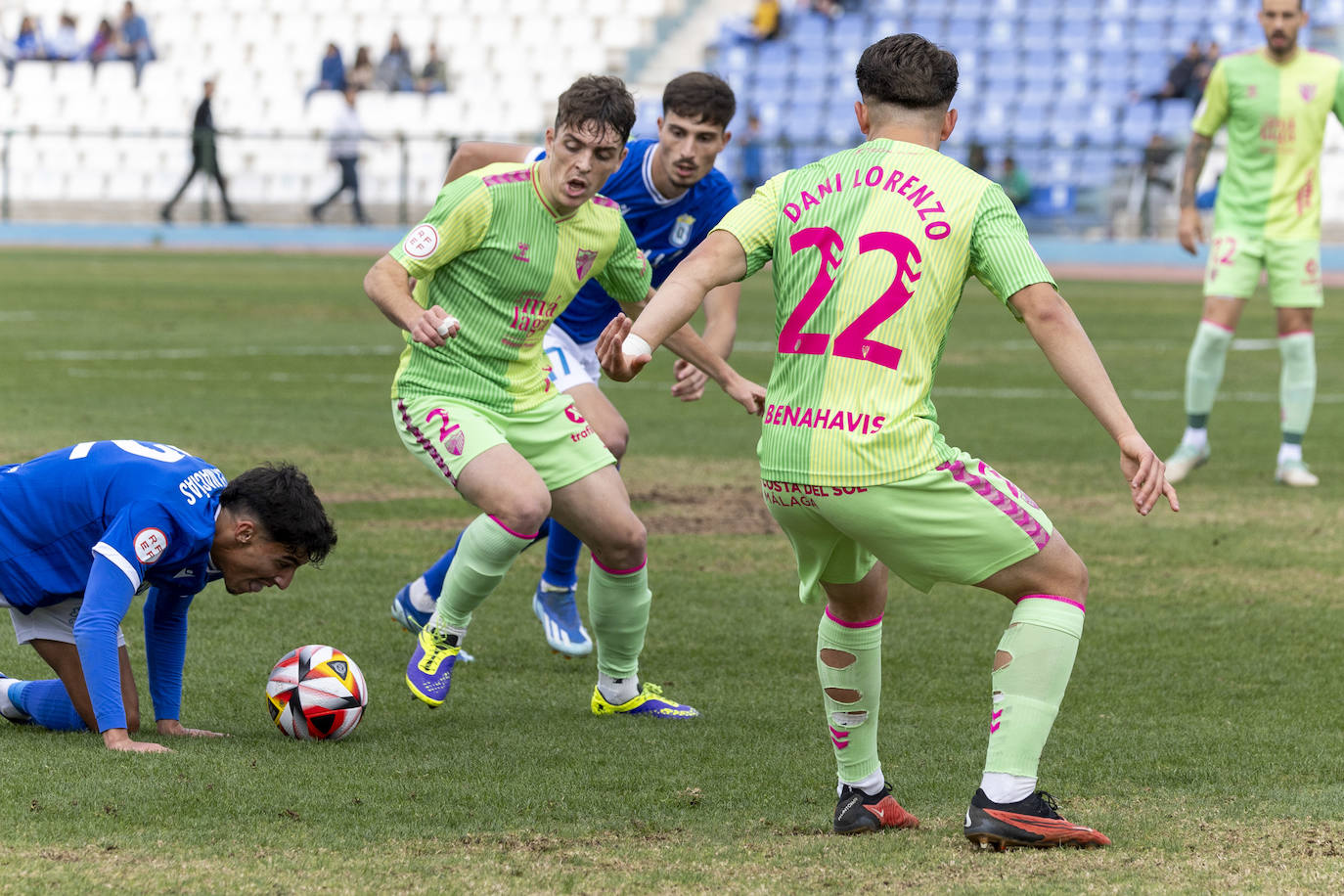 Las mejores imágenes del Melilla-Málaga