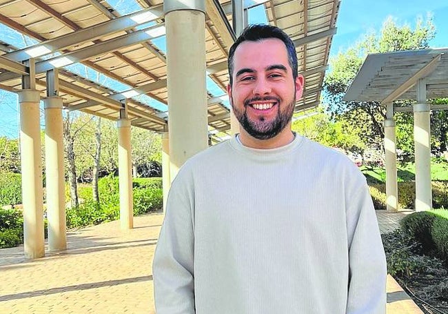 Carlos Gómez, en la Escuela de Ingenierías