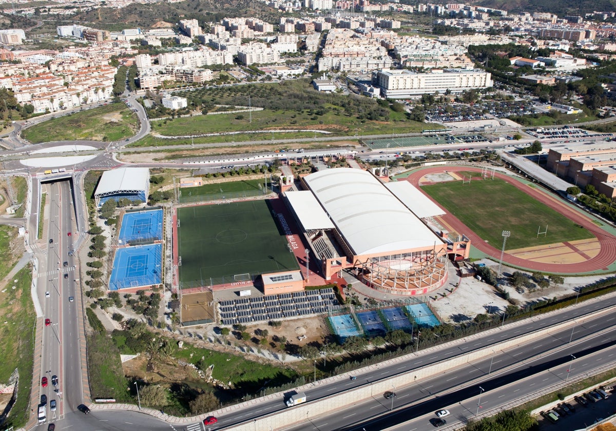 Imagen de archivo del complejo deportivo universitario.