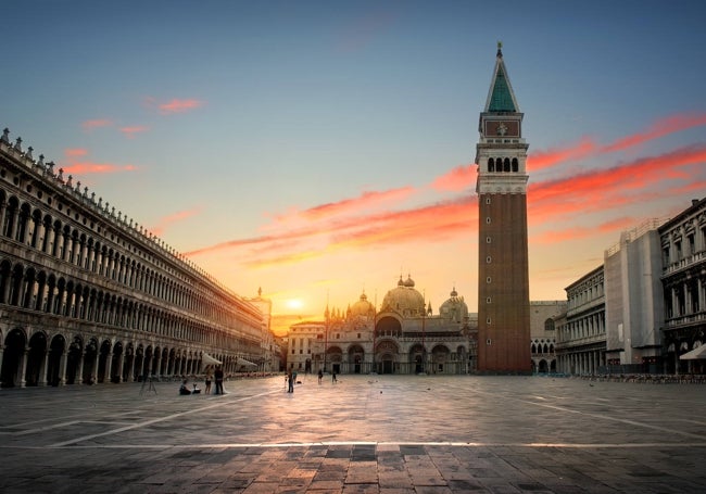 Plaza de San Marcos, el corazón de Venecia.
