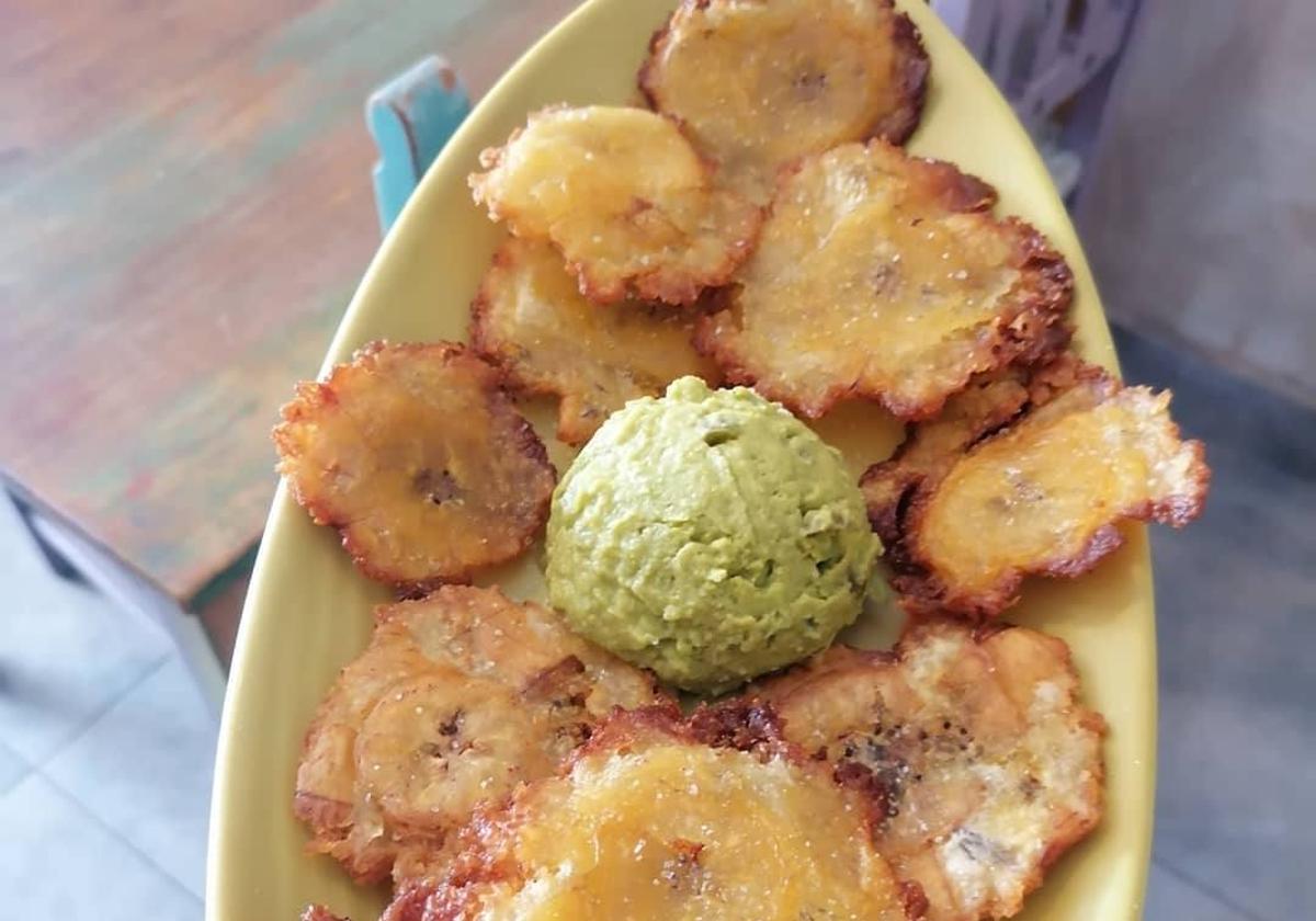 Los tostones de Paladar Cubano