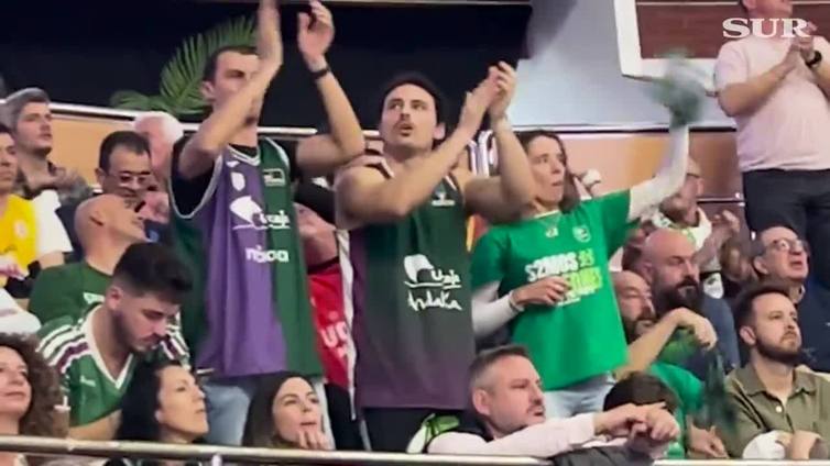 La afición se vuelca con el Unicaja, que pierde con el Tenerife