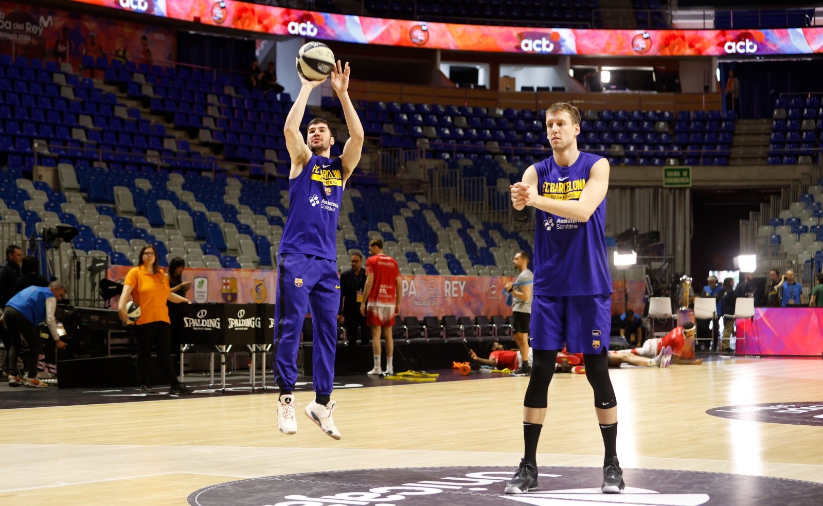 Copa del Rey de baloncesto en Málaga: el Barcelona- Maxi Manresa, en imágenes