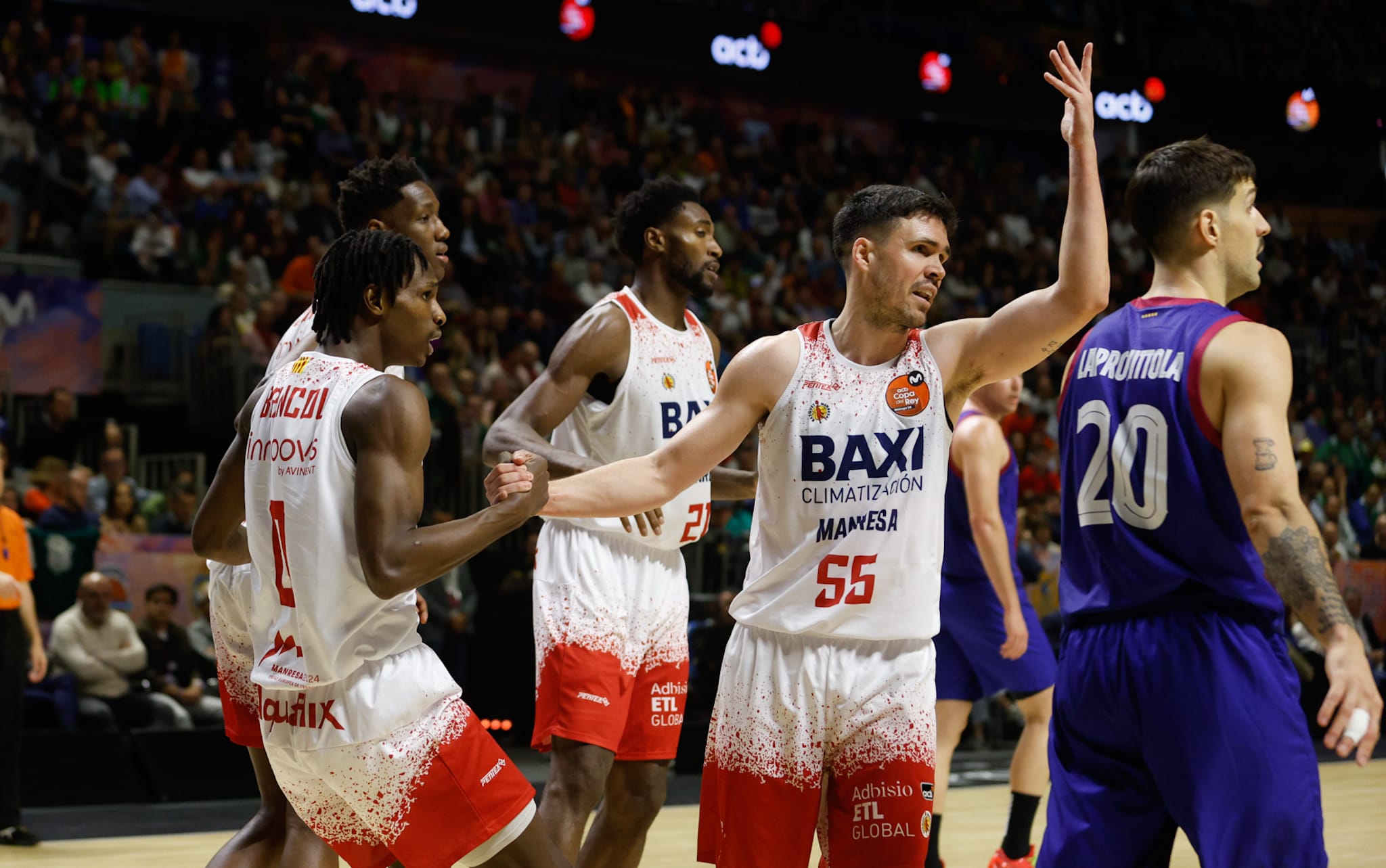 Copa del Rey de baloncesto en Málaga: el Barcelona- Maxi Manresa, en imágenes