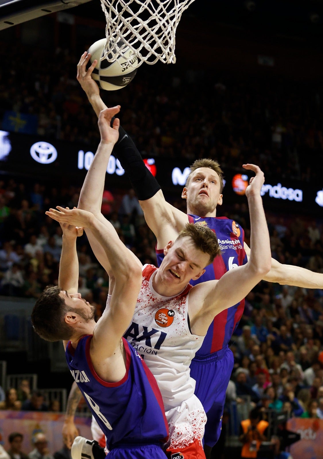 Copa del Rey de baloncesto en Málaga: el Barcelona- Maxi Manresa, en imágenes