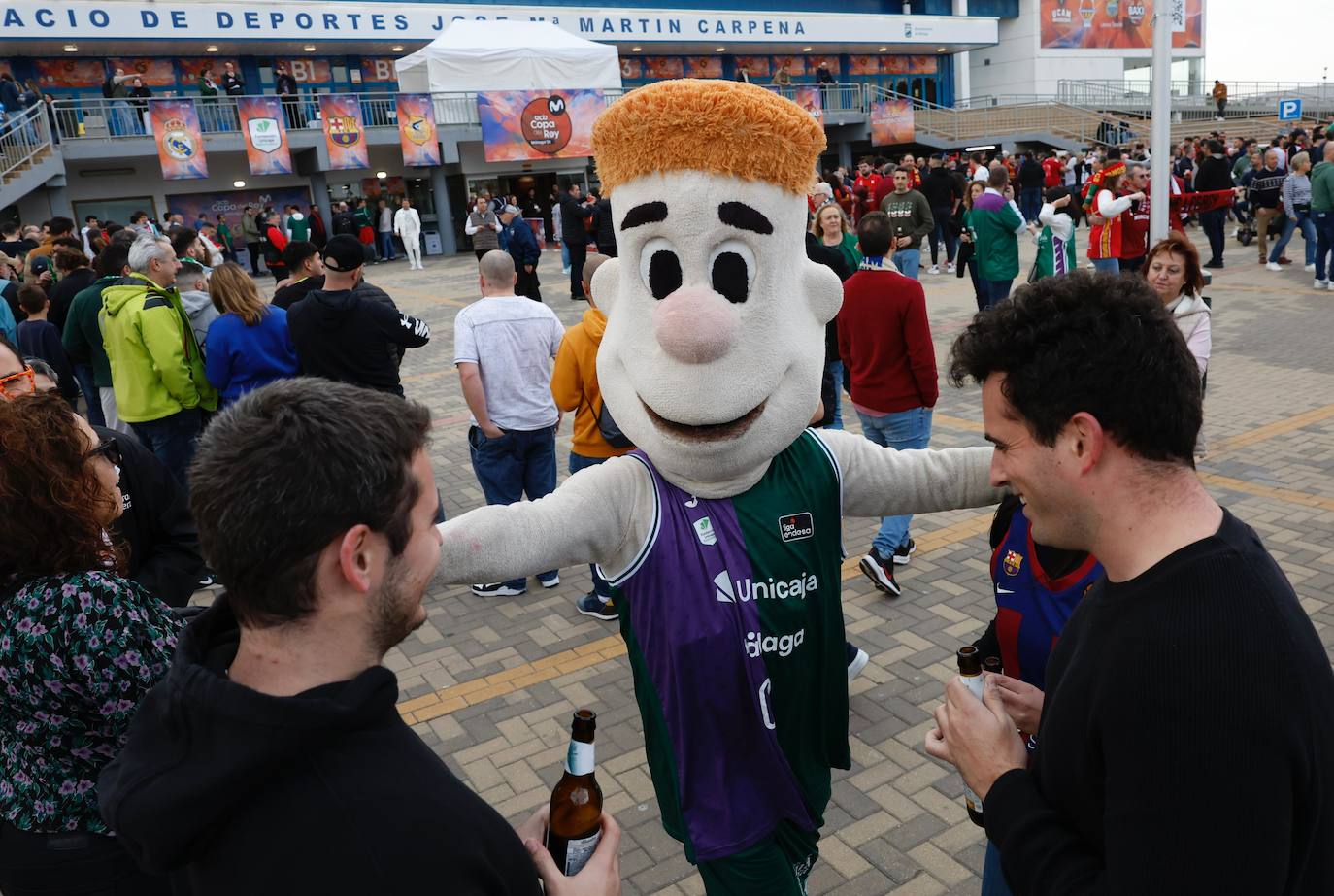 Copa del Rey de baloncesto en Málaga: la primera jornada, en imágenes