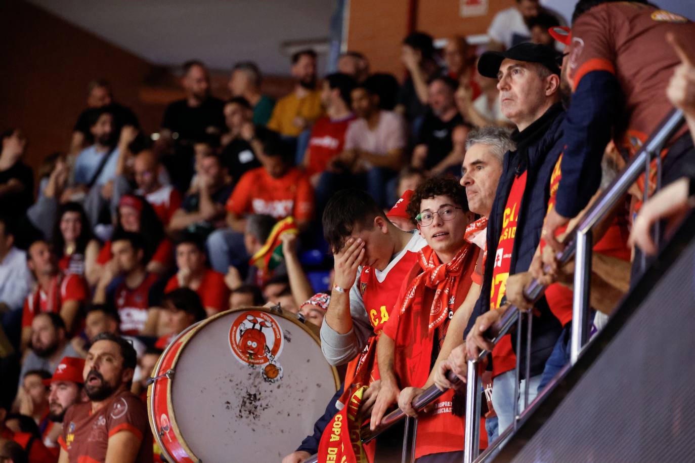 El Real Madrid- UCAM Murcia abrió la Copa del Rey 2024