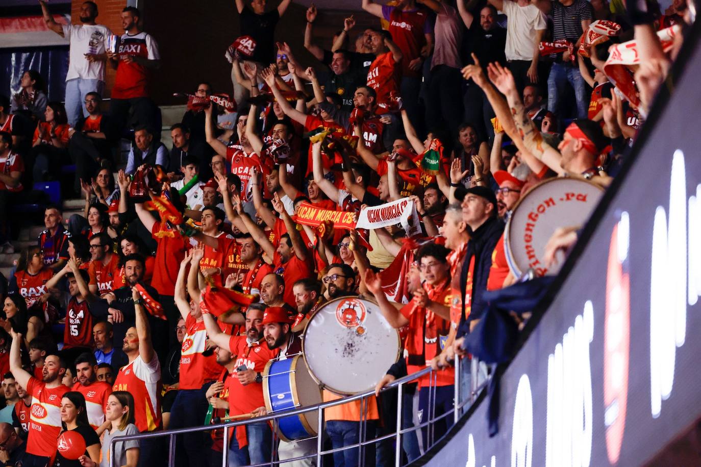 El Real Madrid- UCAM Murcia abrió la Copa del Rey 2024