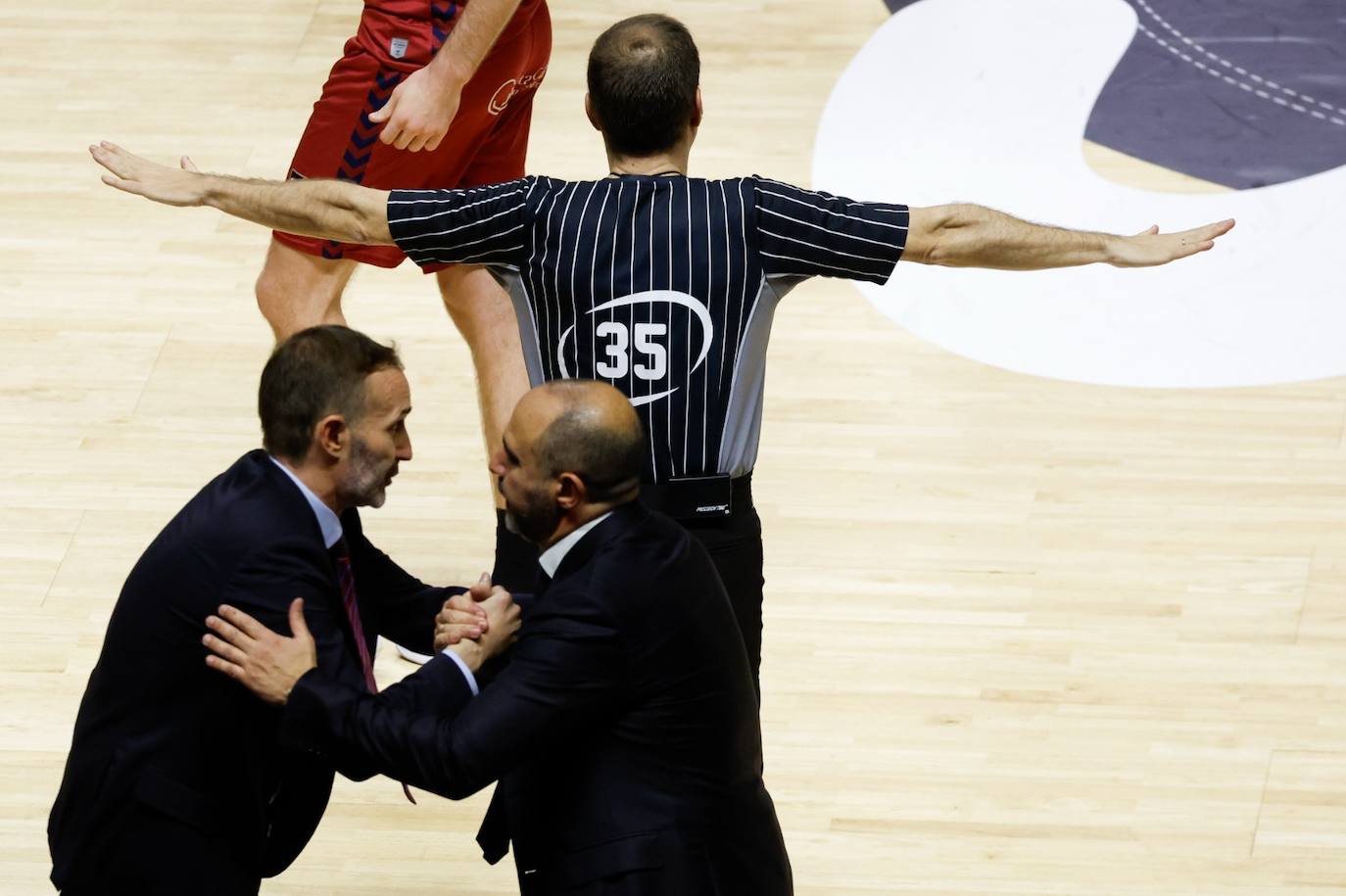 El Real Madrid- UCAM Murcia abrió la Copa del Rey 2024