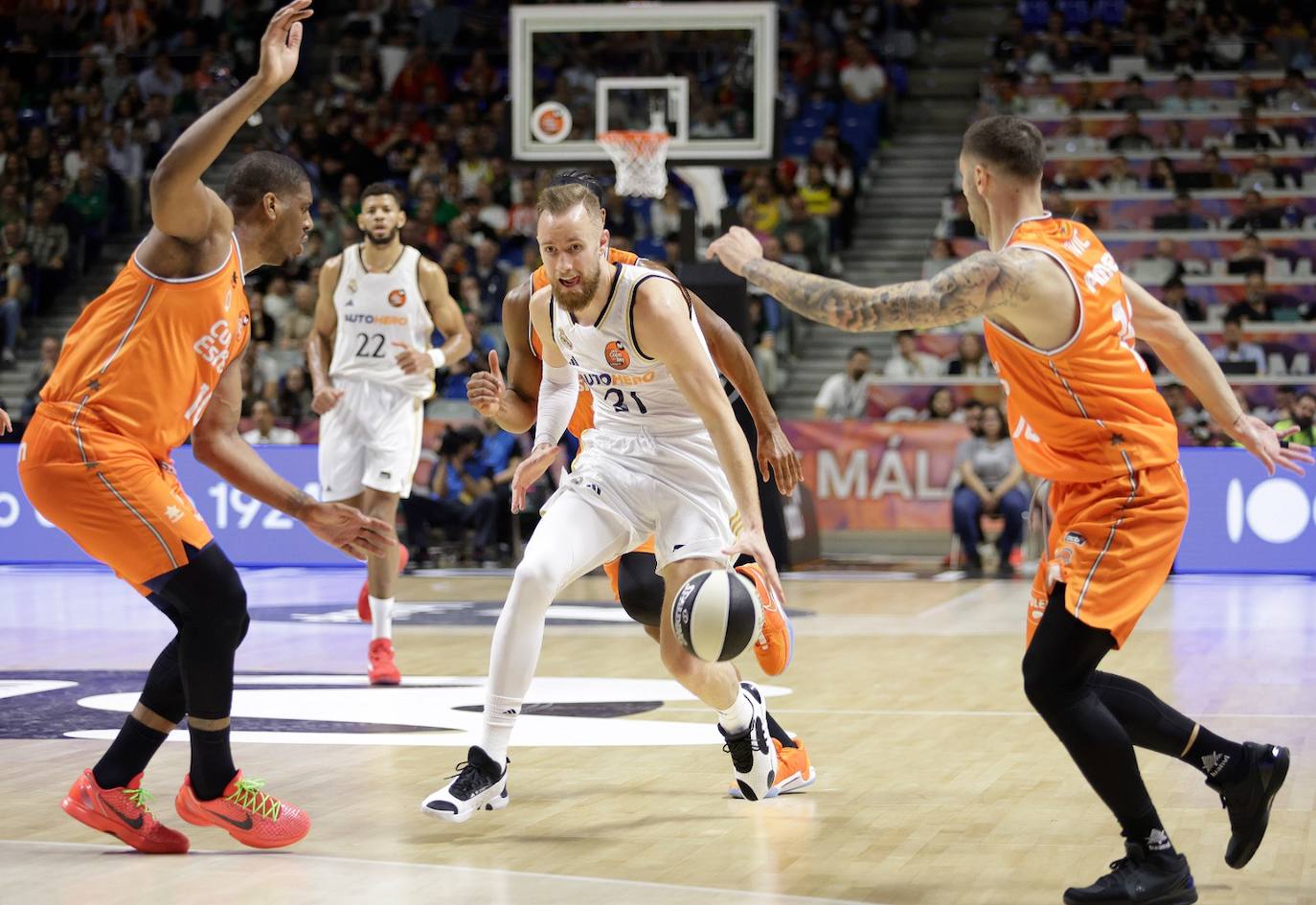 El Real Madrid - Valencia Basket, primer partido del sábado