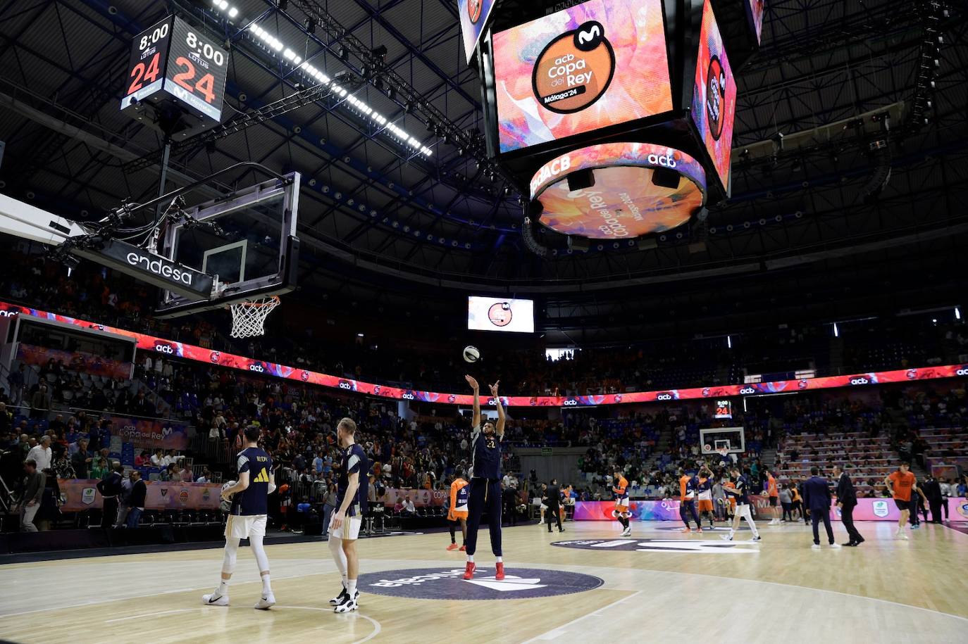 El Real Madrid - Valencia Basket, primer partido del sábado