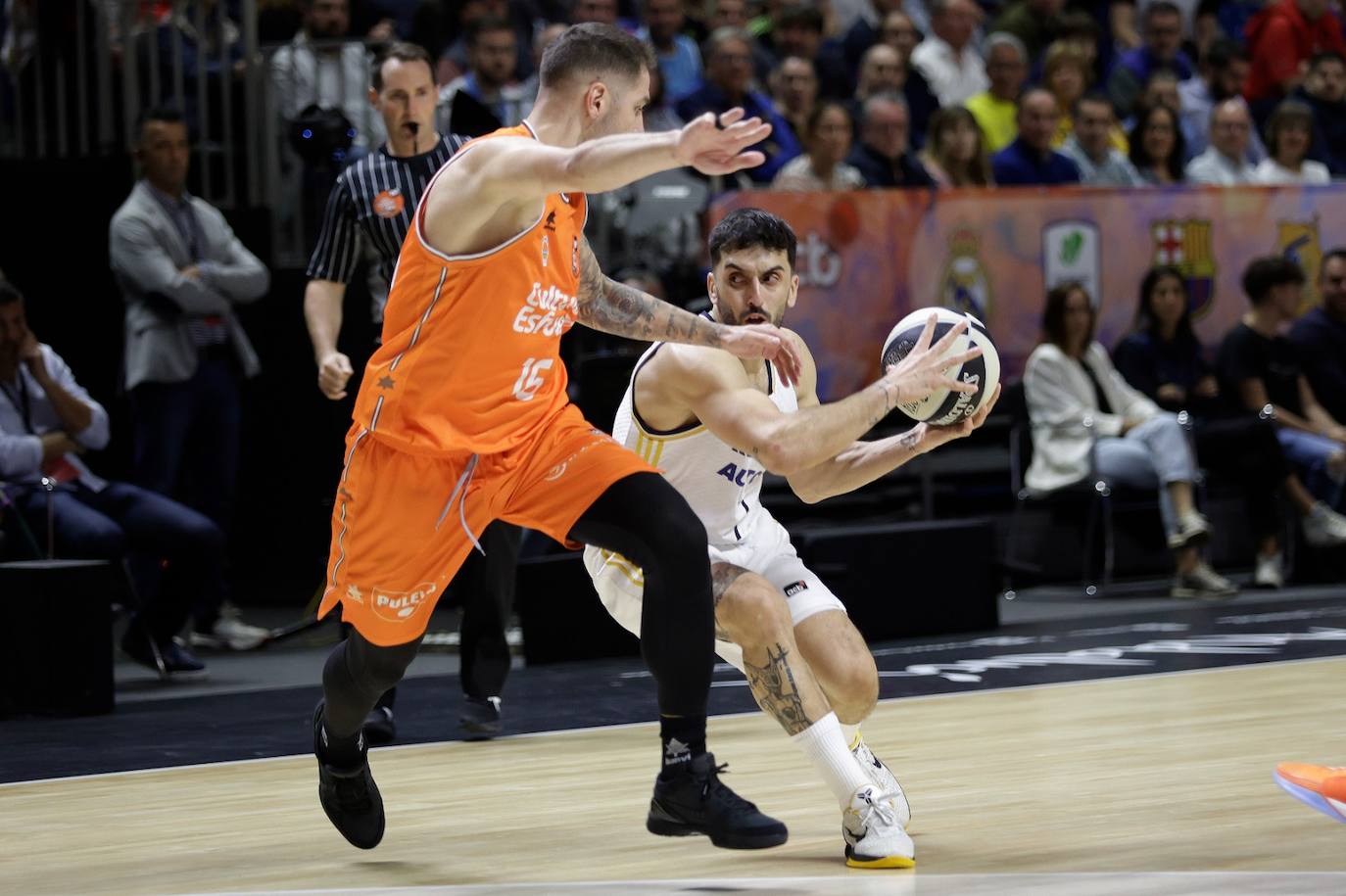 El Real Madrid - Valencia Basket, primer partido del sábado