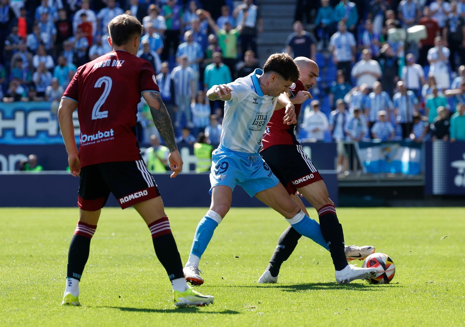 La espectacular victoria del Málaga ante el Recreativo, en imágenes