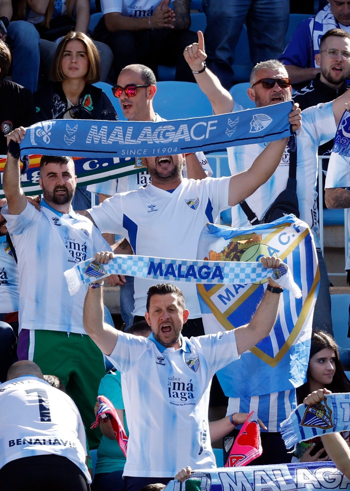 La espectacular victoria del Málaga ante el Recreativo, en imágenes