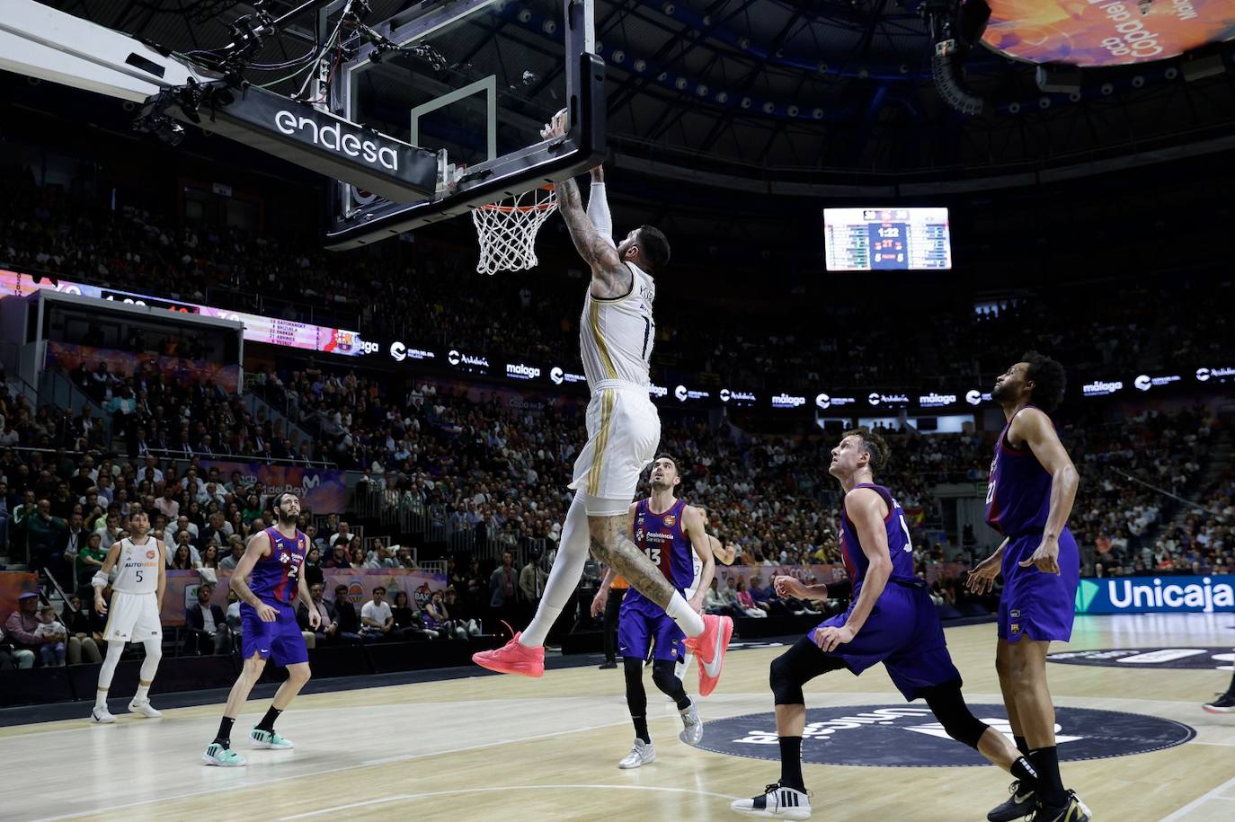 Copa del Rey de baloncesto en Málaga: la final, en imágenes