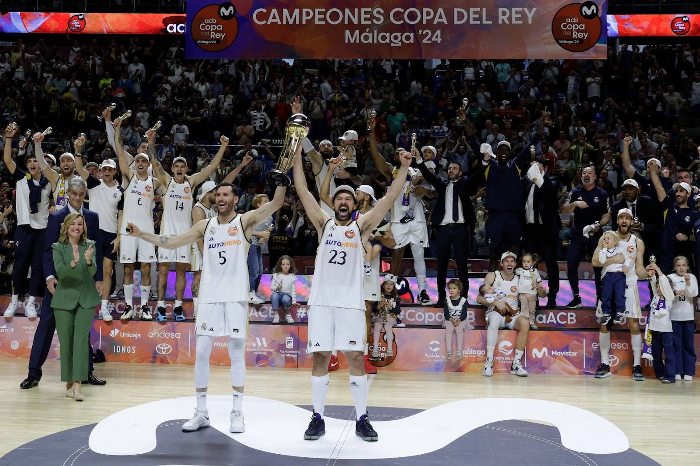 Copa del Rey de baloncesto en Málaga: la final, en imágenes