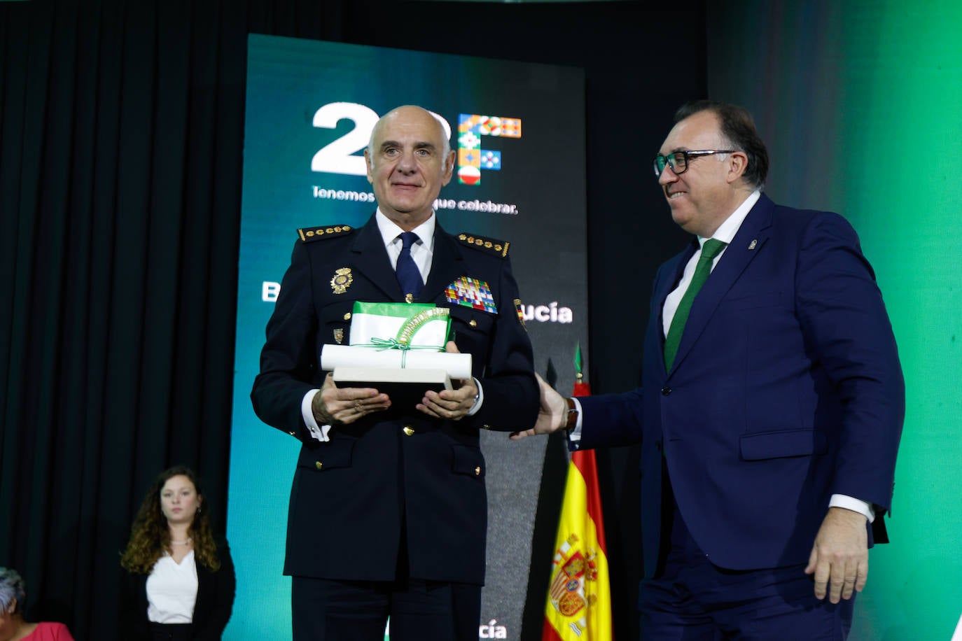 Entrega de los premios Banderas de Andalucía en Málaga