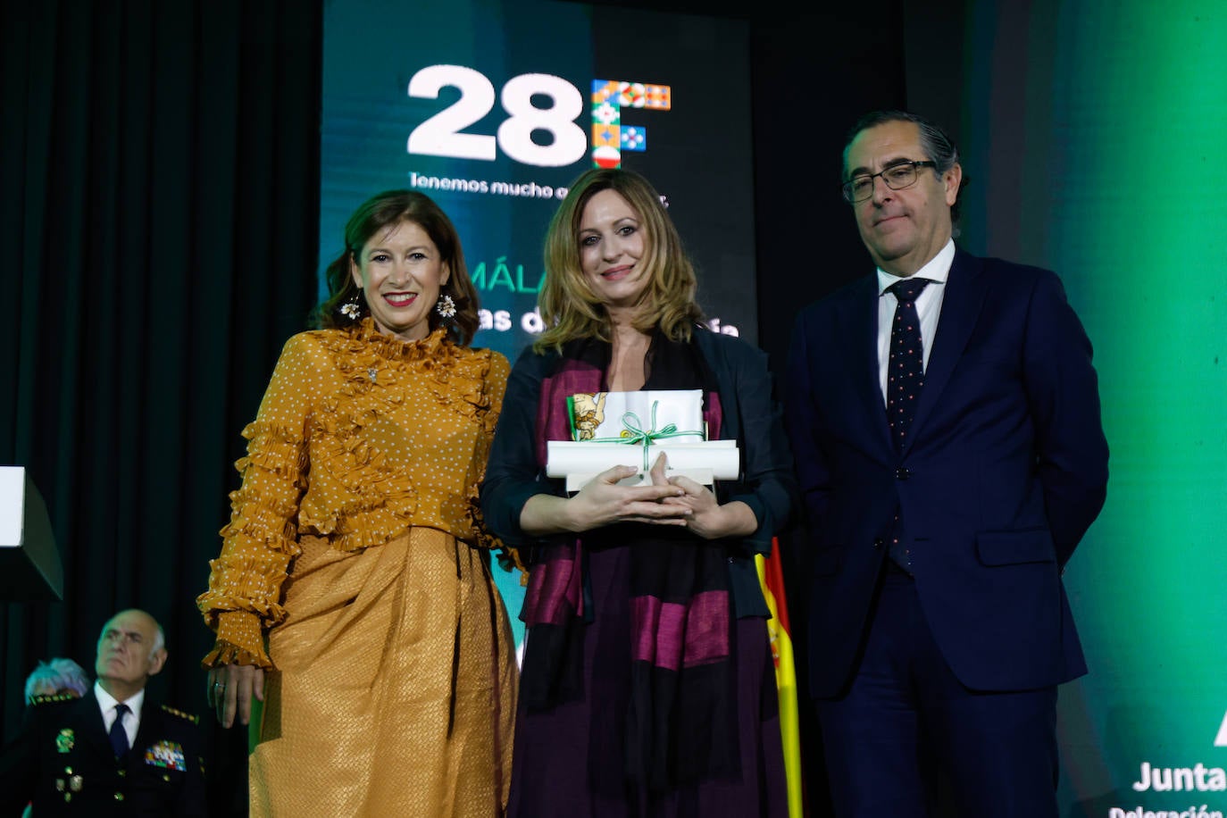 Entrega de los premios Banderas de Andalucía en Málaga