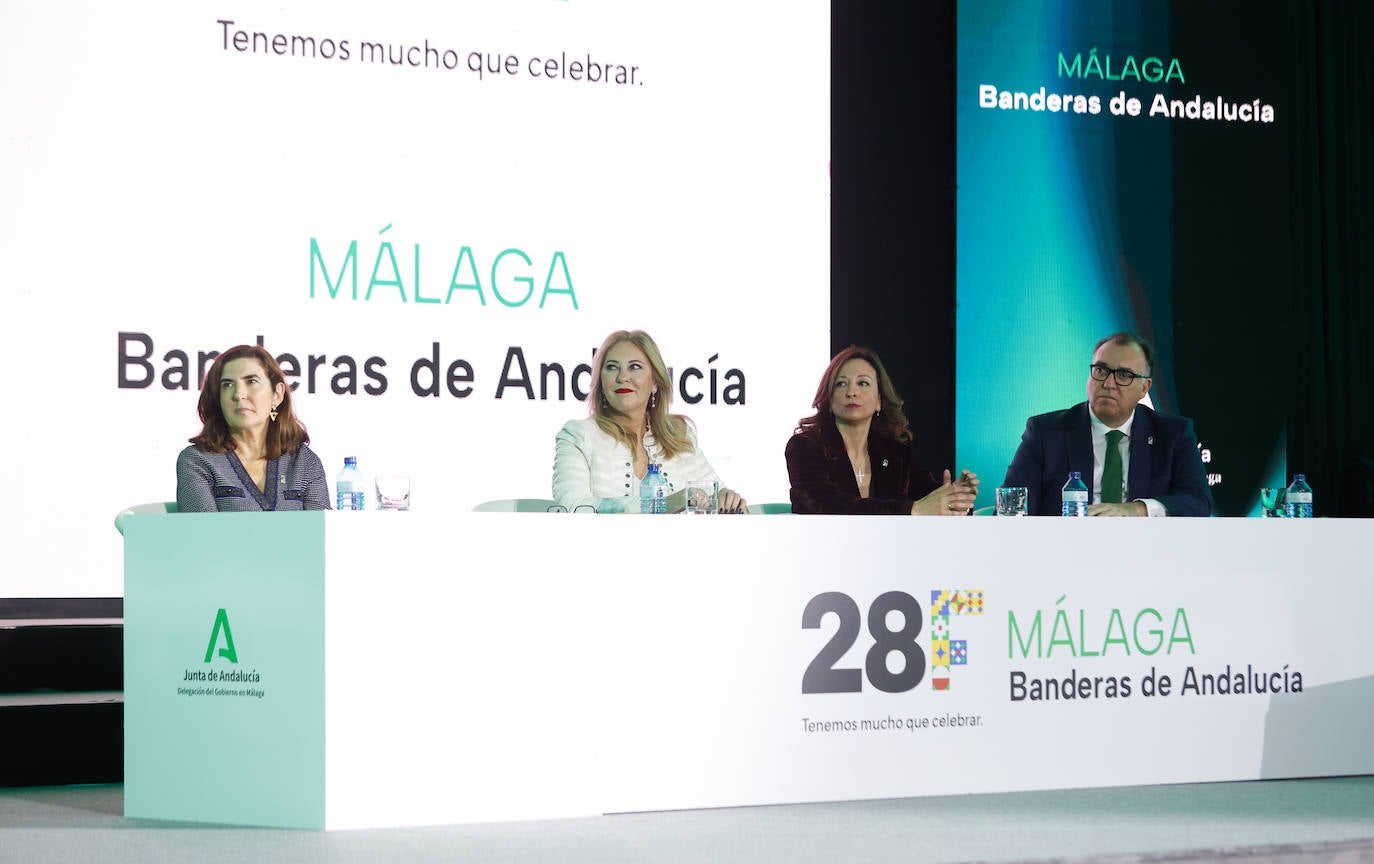 Entrega de los premios Banderas de Andalucía en Málaga