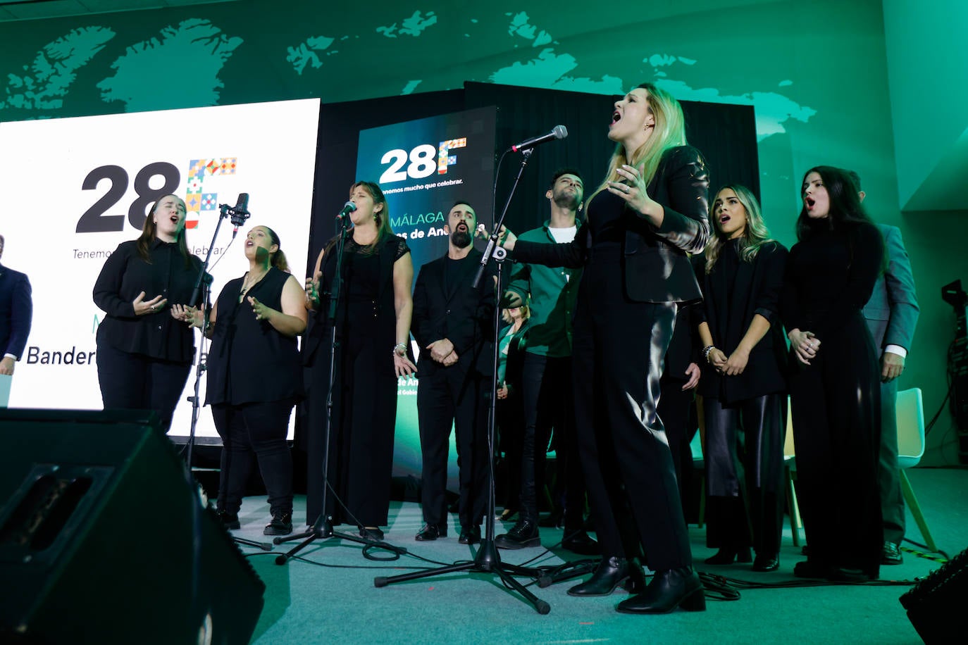 Entrega de los premios Banderas de Andalucía en Málaga