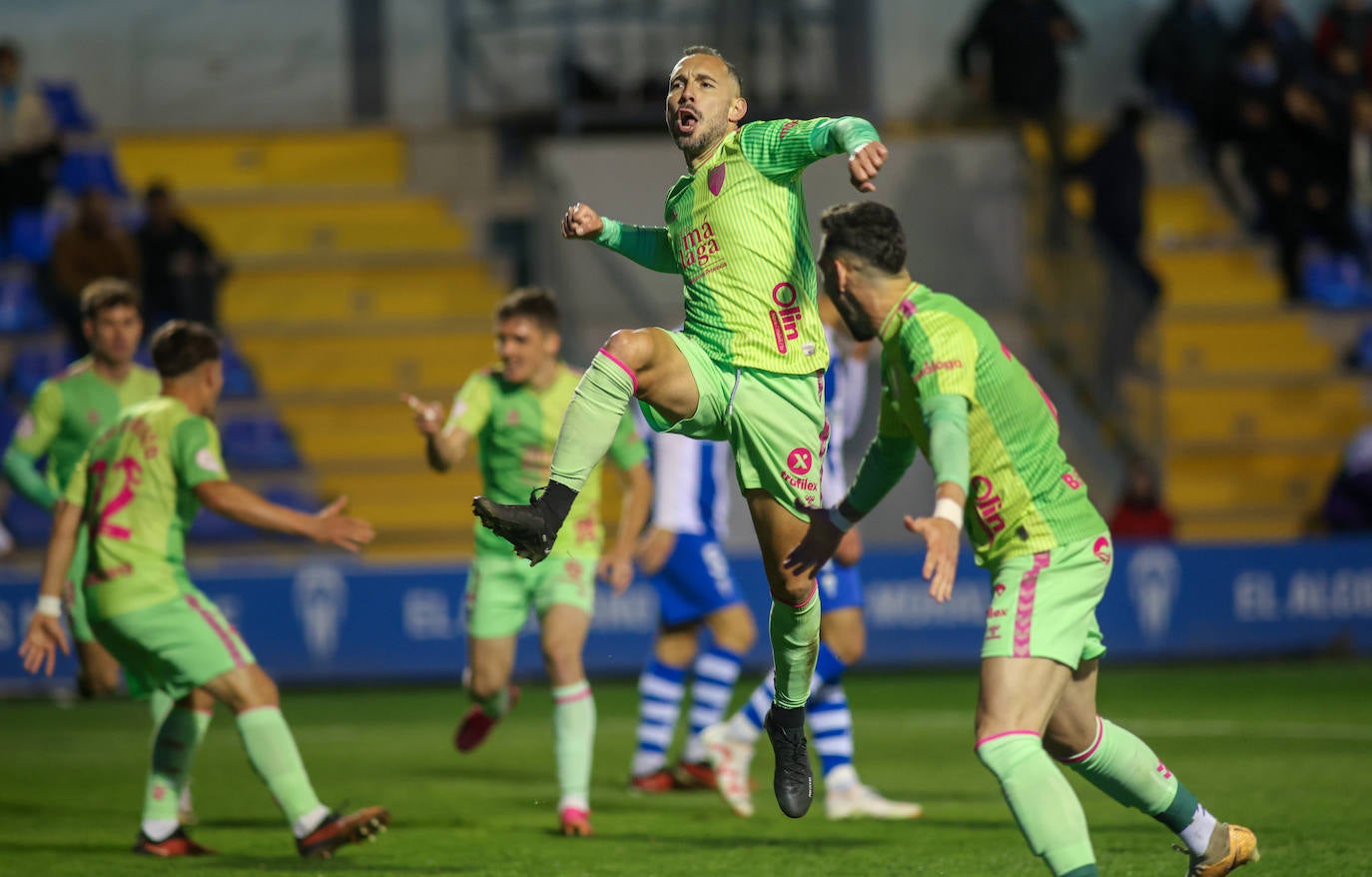 Las mejores imágenes del Alcoyano-Málaga