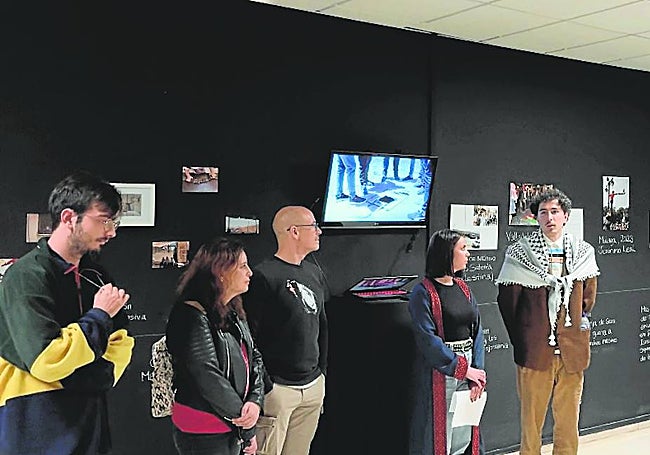La presentación por Jerónimo Leal, Belén López y Vicente Muño.