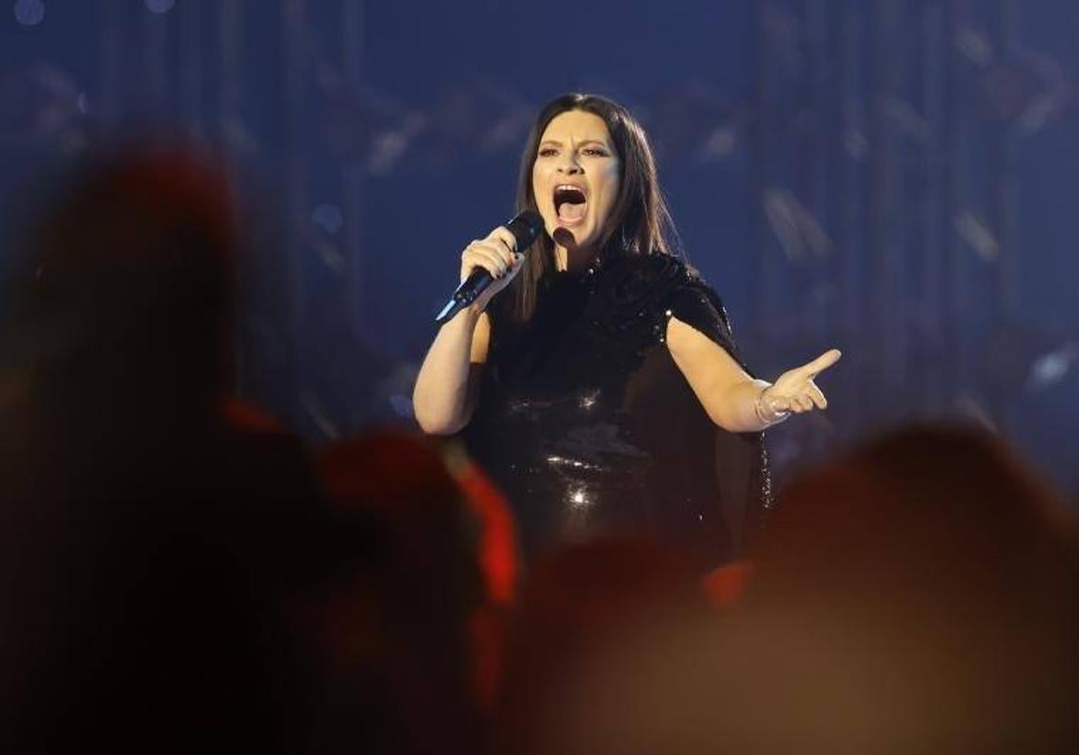 Laura Pausini, en la gala de los Latin Grammy.