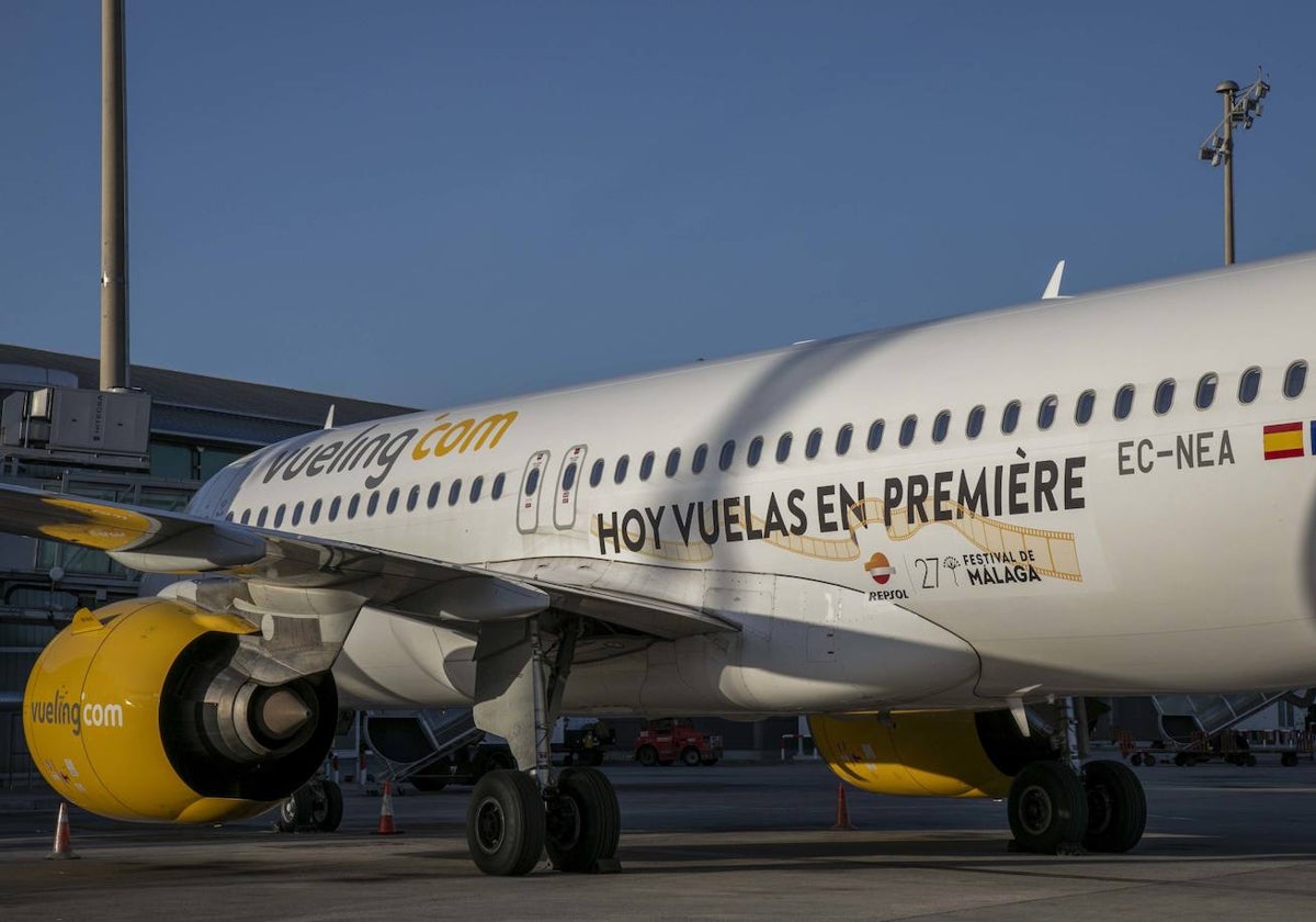 Vista del exterior de este B320neo de última generación, protagonista de este vuelo de cine.