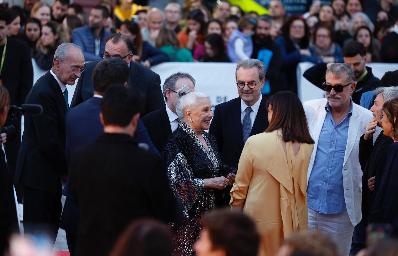 Las mejores fotos de la alfombra roja y gala inaugural del Festival de Málaga 2024