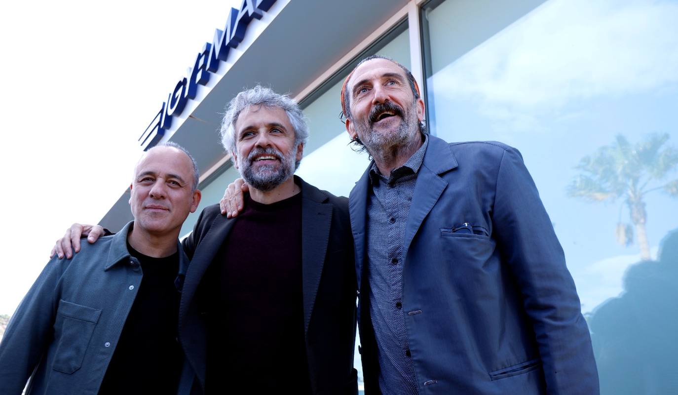 Presentación de la película 'Pájaros', largometraje de la Sección Oficial dirigido por Pau Durà y protagonizado por por Javier Gutiérrez y Luis Zahera. 