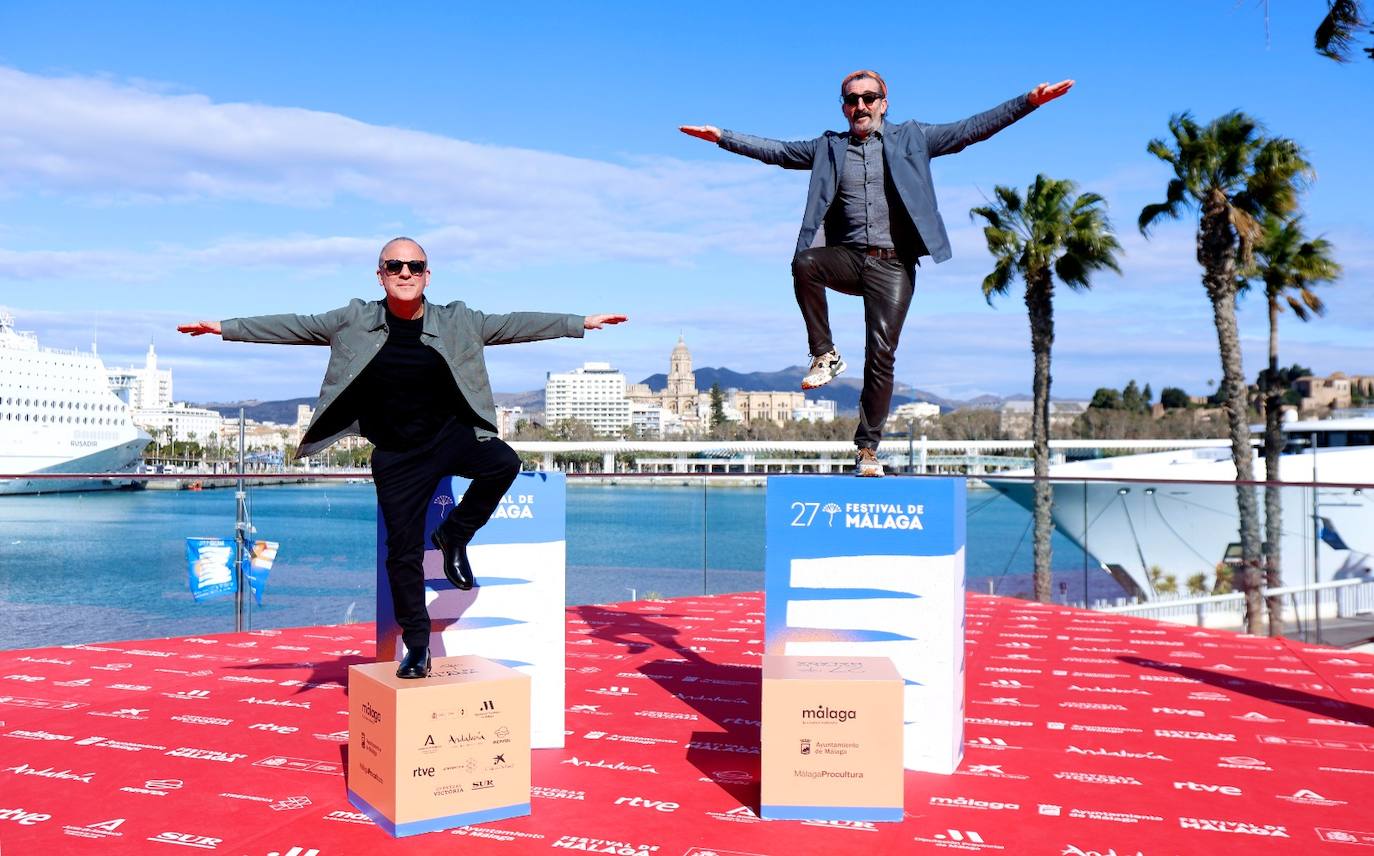 Presentación de la película 'Pájaros', largometraje de la Sección Oficial dirigido por Pau Durà y protagonizado por por Javier Gutiérrez y Luis Zahera. 