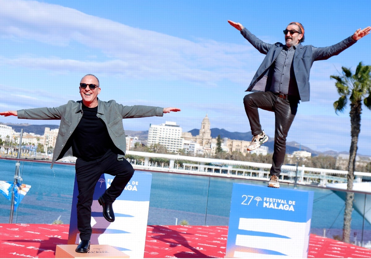 Javier Gutiérrez y Luis Zahera protagonizan 'Pájaros'.