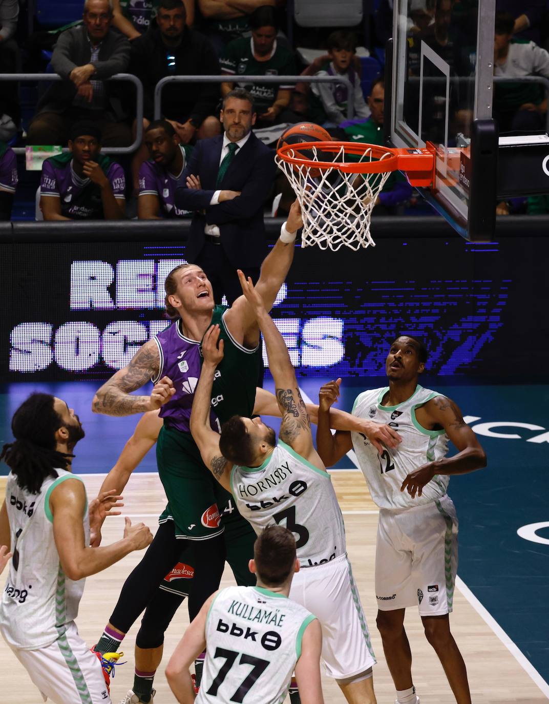 El Unicaja-Bilbao, en imágenes