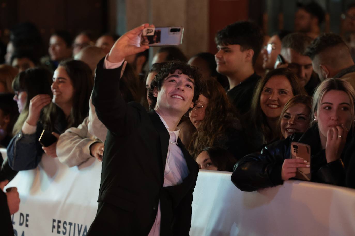 Alfombra roja del Festival previa a la gala del domingo