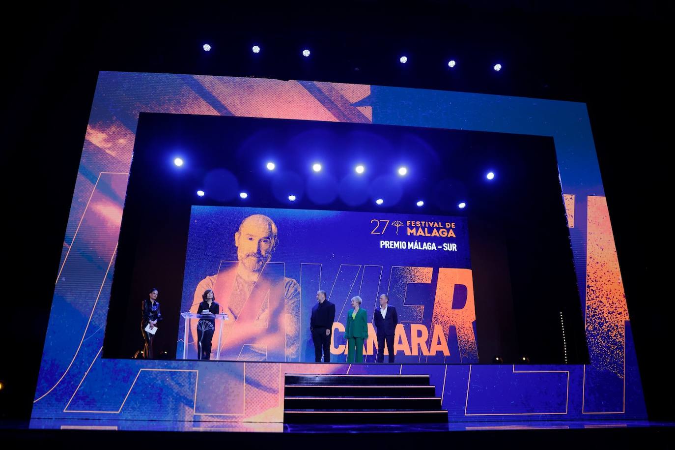 Javier Cámara, Premio Málaga SUR