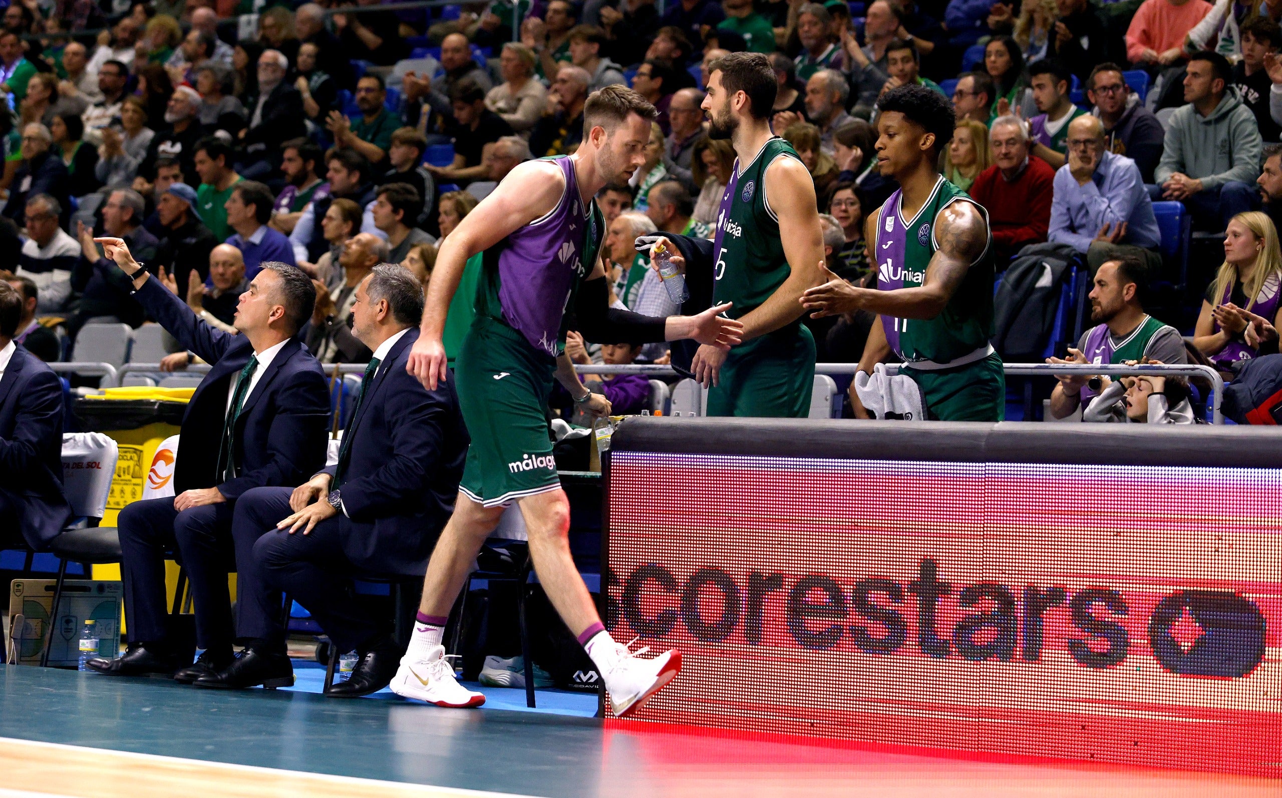 Las mejores imágenes del Unicaja-SIG Basket Estrasburgo