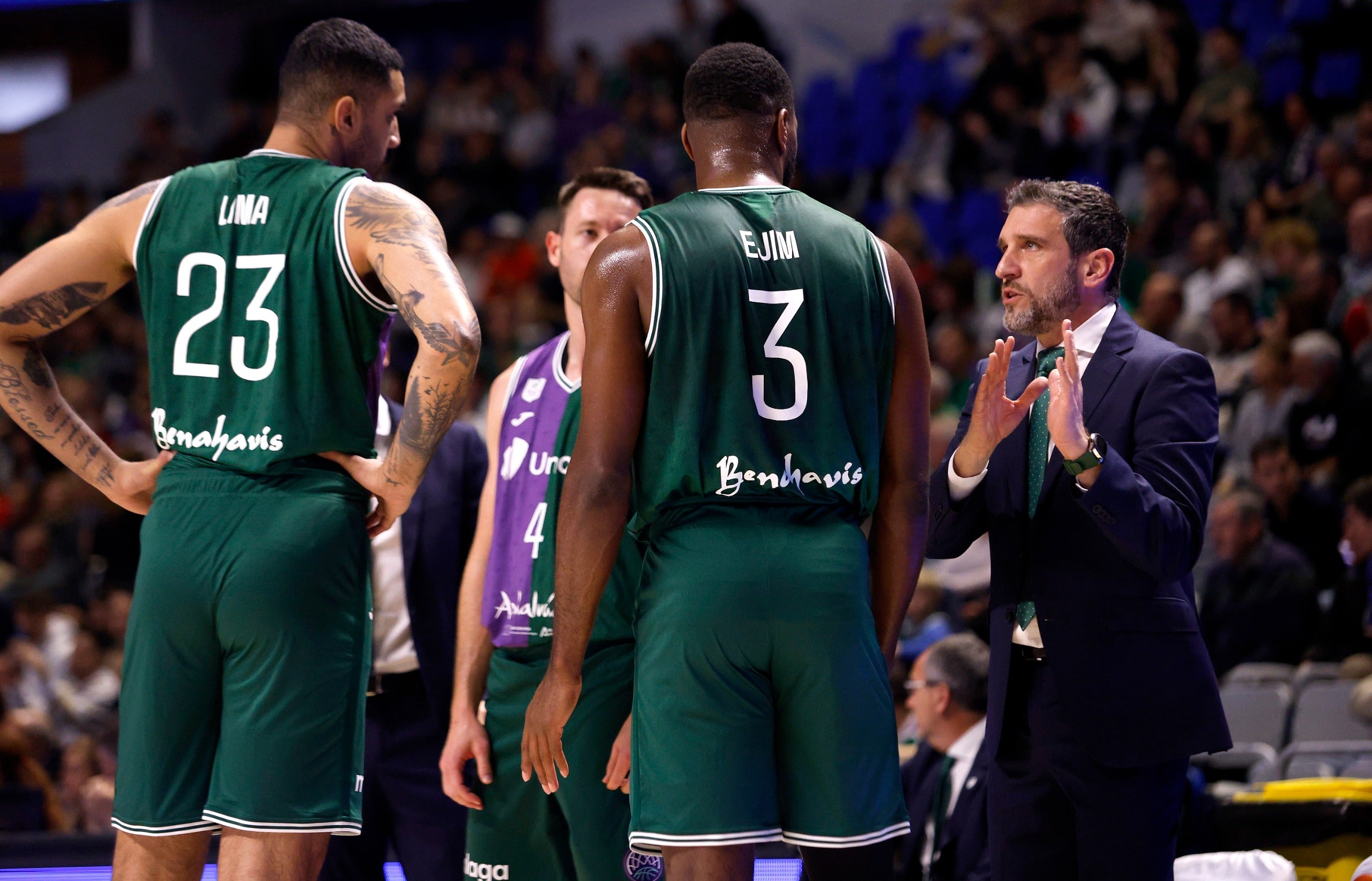 Las mejores imágenes del Unicaja-SIG Basket Estrasburgo