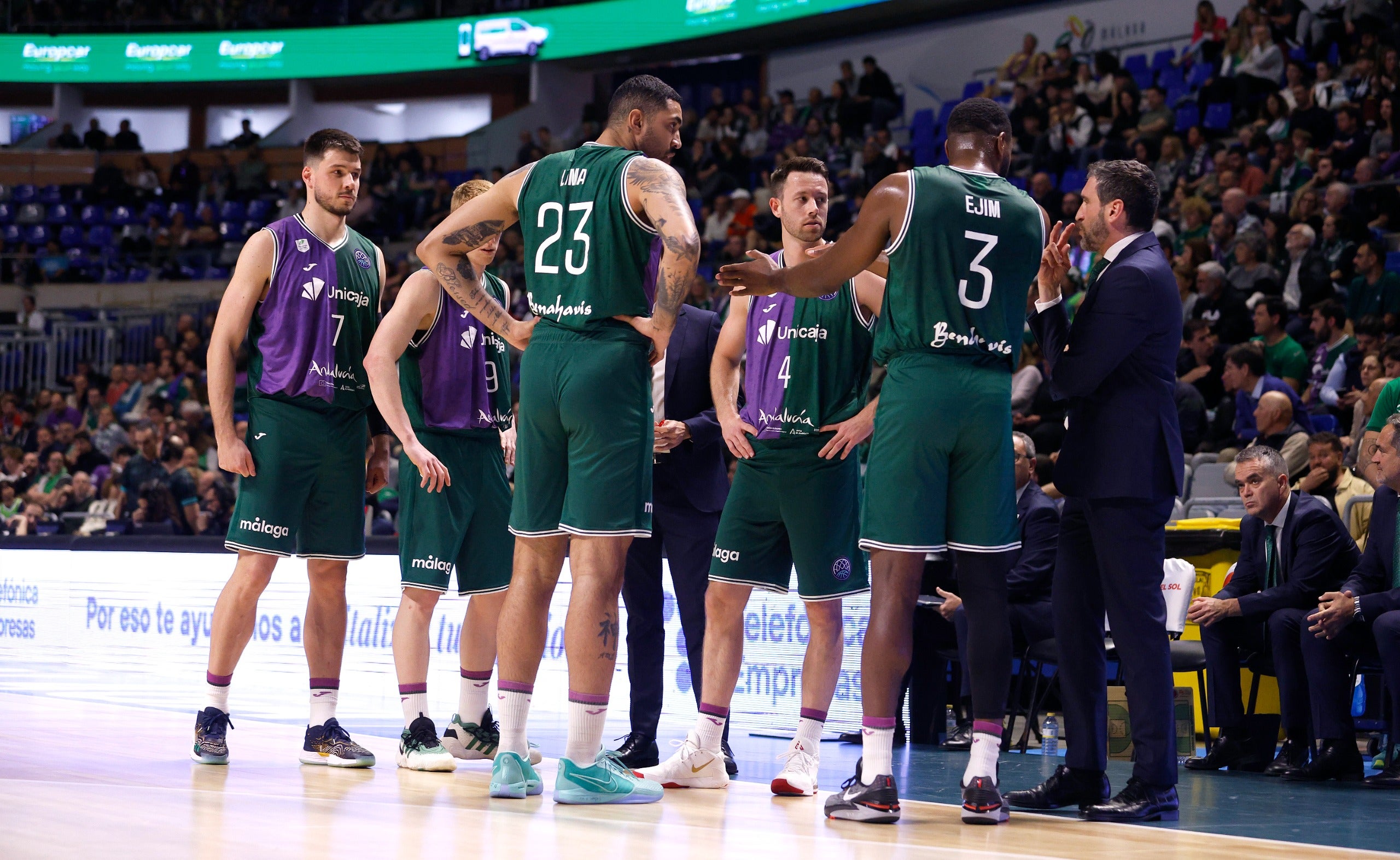 Las mejores imágenes del Unicaja-SIG Basket Estrasburgo