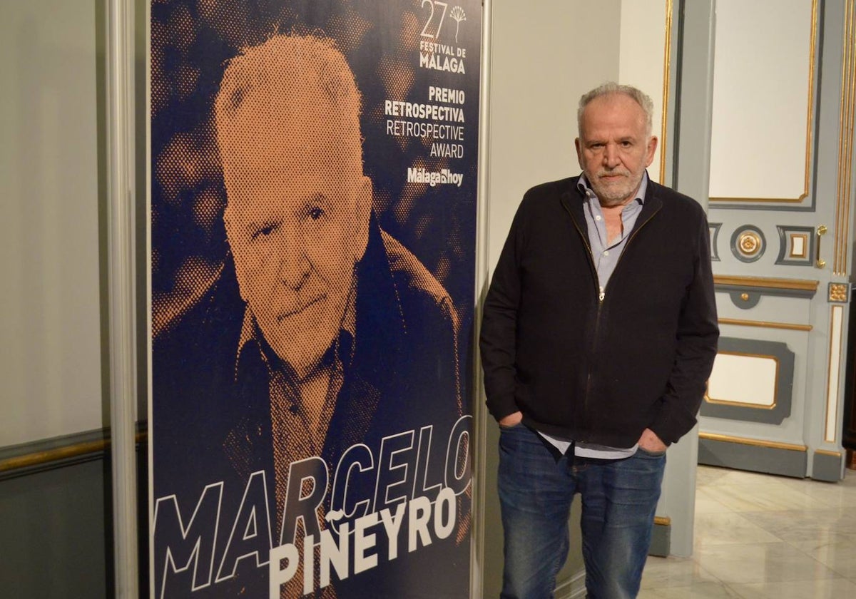 Marcelo Piñeyro horas antes de recoger su Premio Retrospectiva.