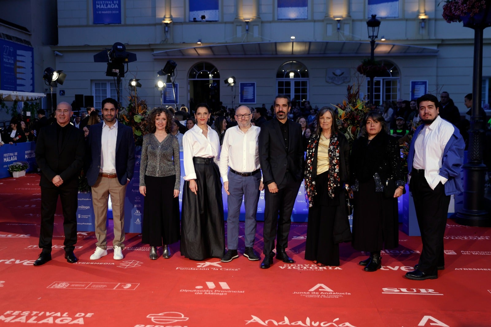 Alfombra roja de clausura del Festival de Málaga