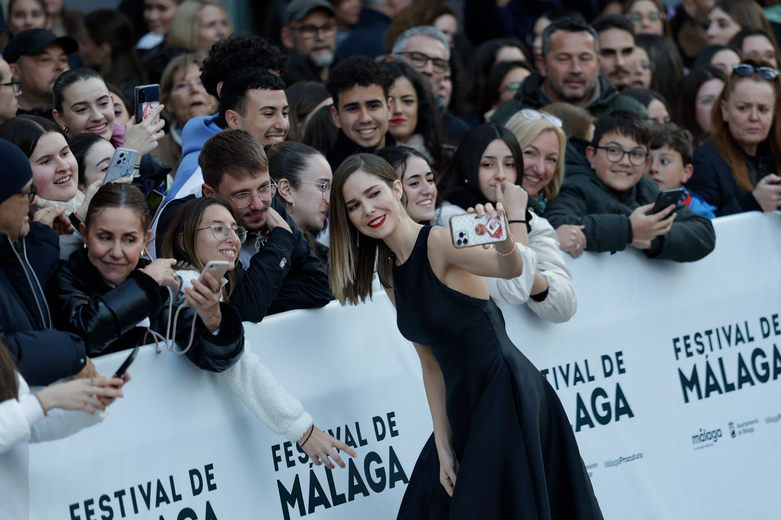 Alfombra roja de clausura del Festival de Málaga