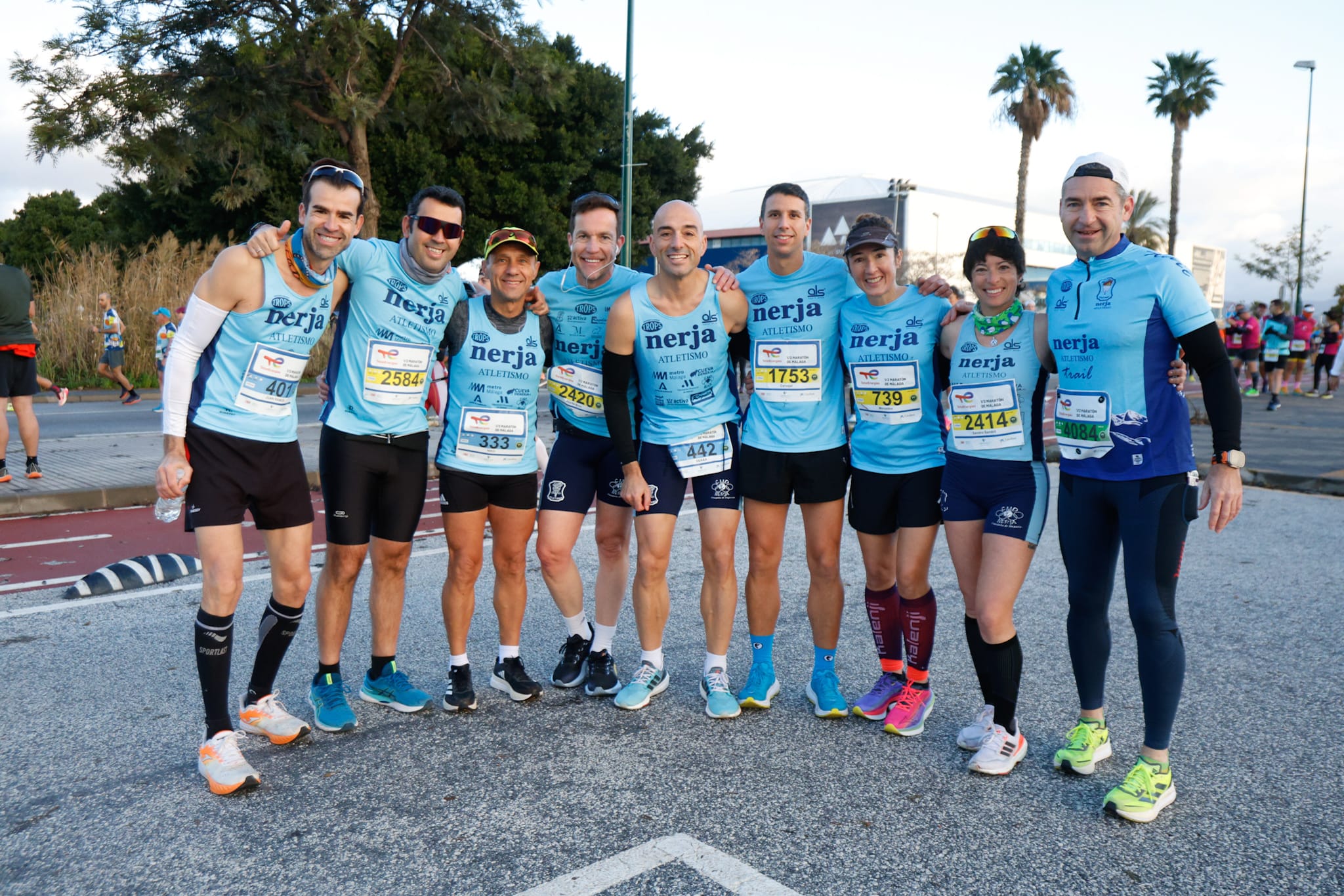 La XXXIII Media Maratón Ciudad de Málaga, en imágenes