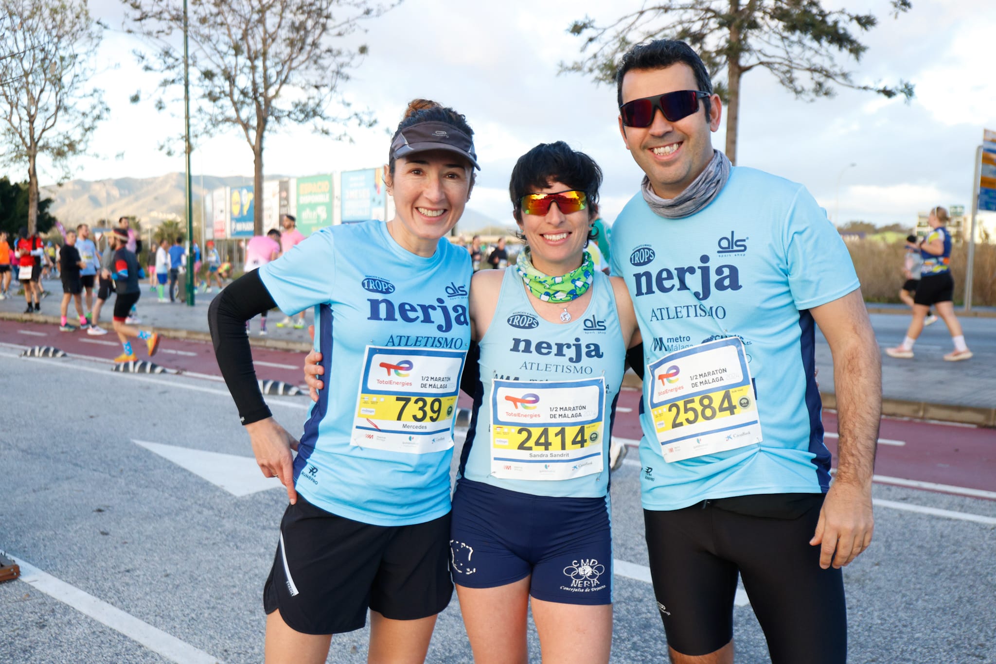 La XXXIII Media Maratón Ciudad de Málaga, en imágenes