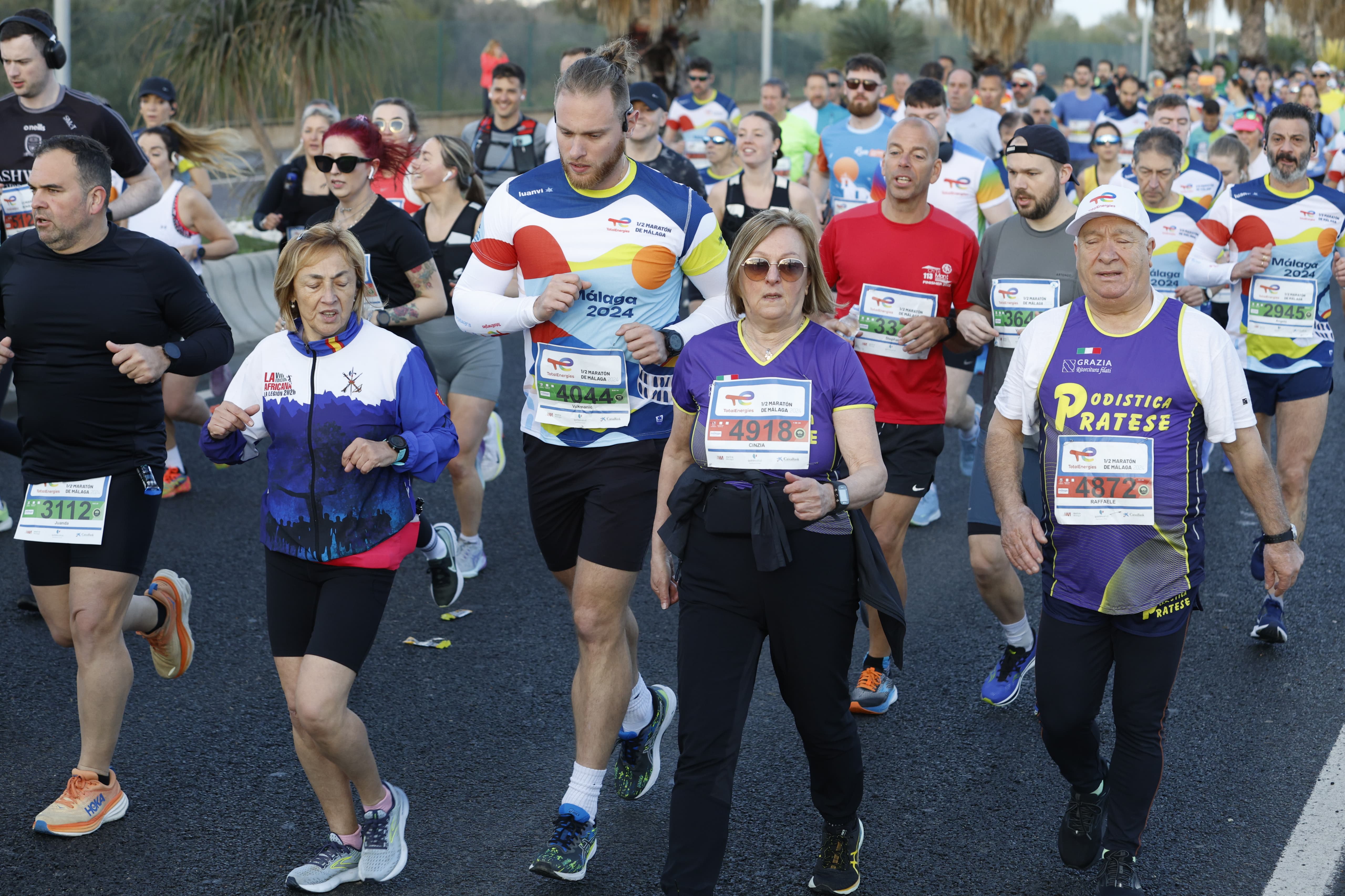 La XXXIII Media Maratón Ciudad de Málaga, en imágenes