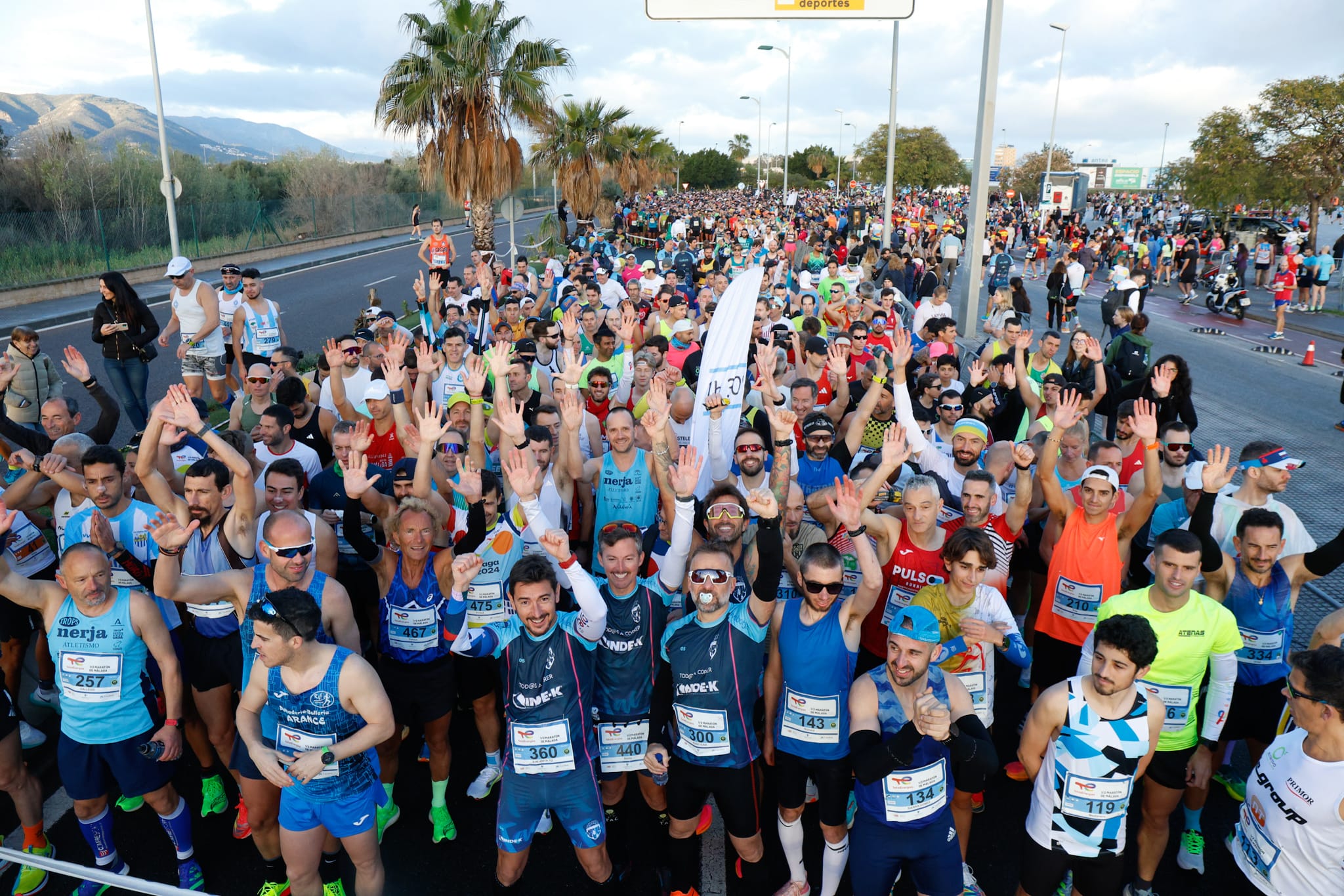 La XXXIII Media Maratón Ciudad de Málaga, en imágenes