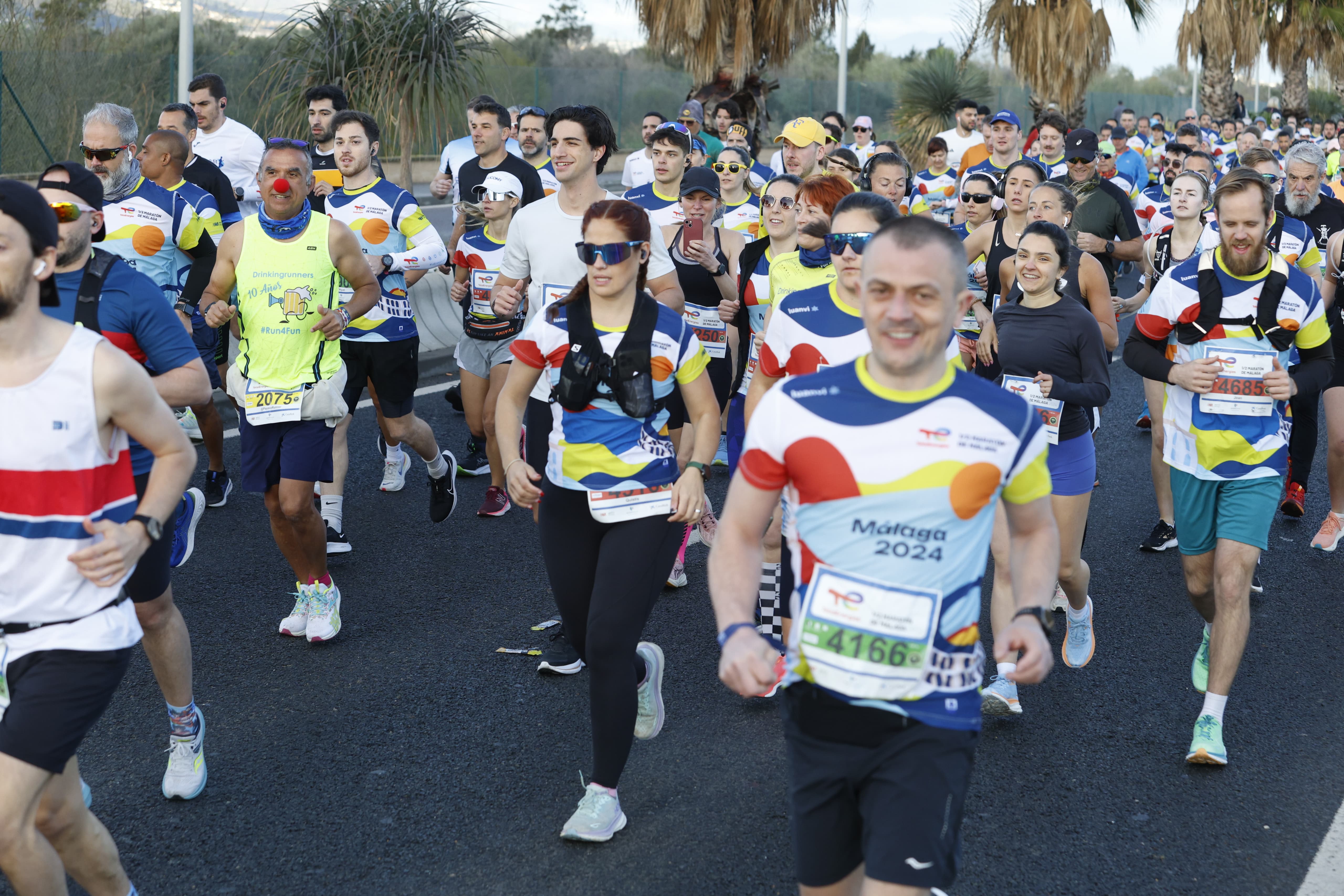 La XXXIII Media Maratón Ciudad de Málaga, en imágenes