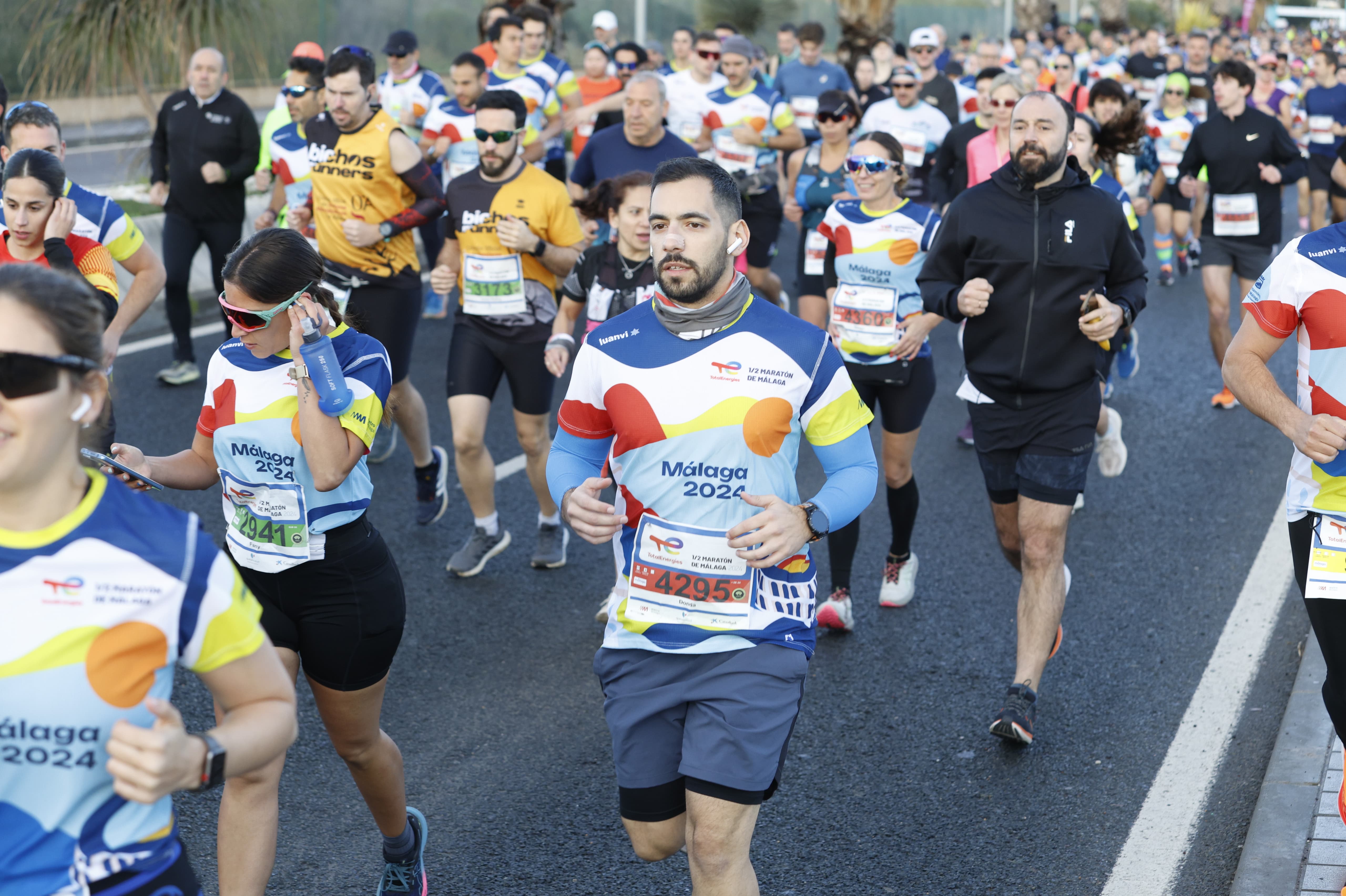 La XXXIII Media Maratón Ciudad de Málaga, en imágenes