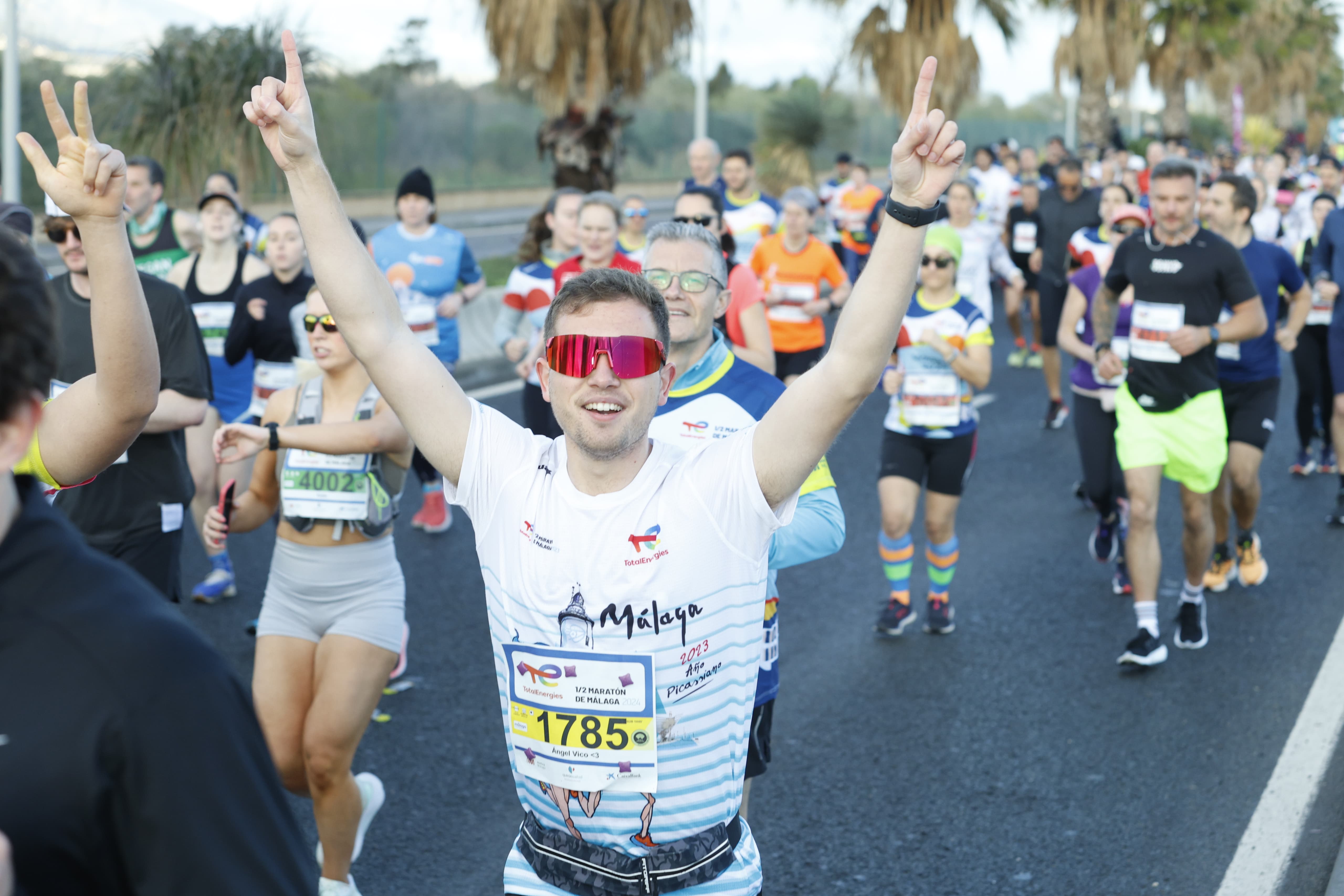 La XXXIII Media Maratón Ciudad de Málaga, en imágenes