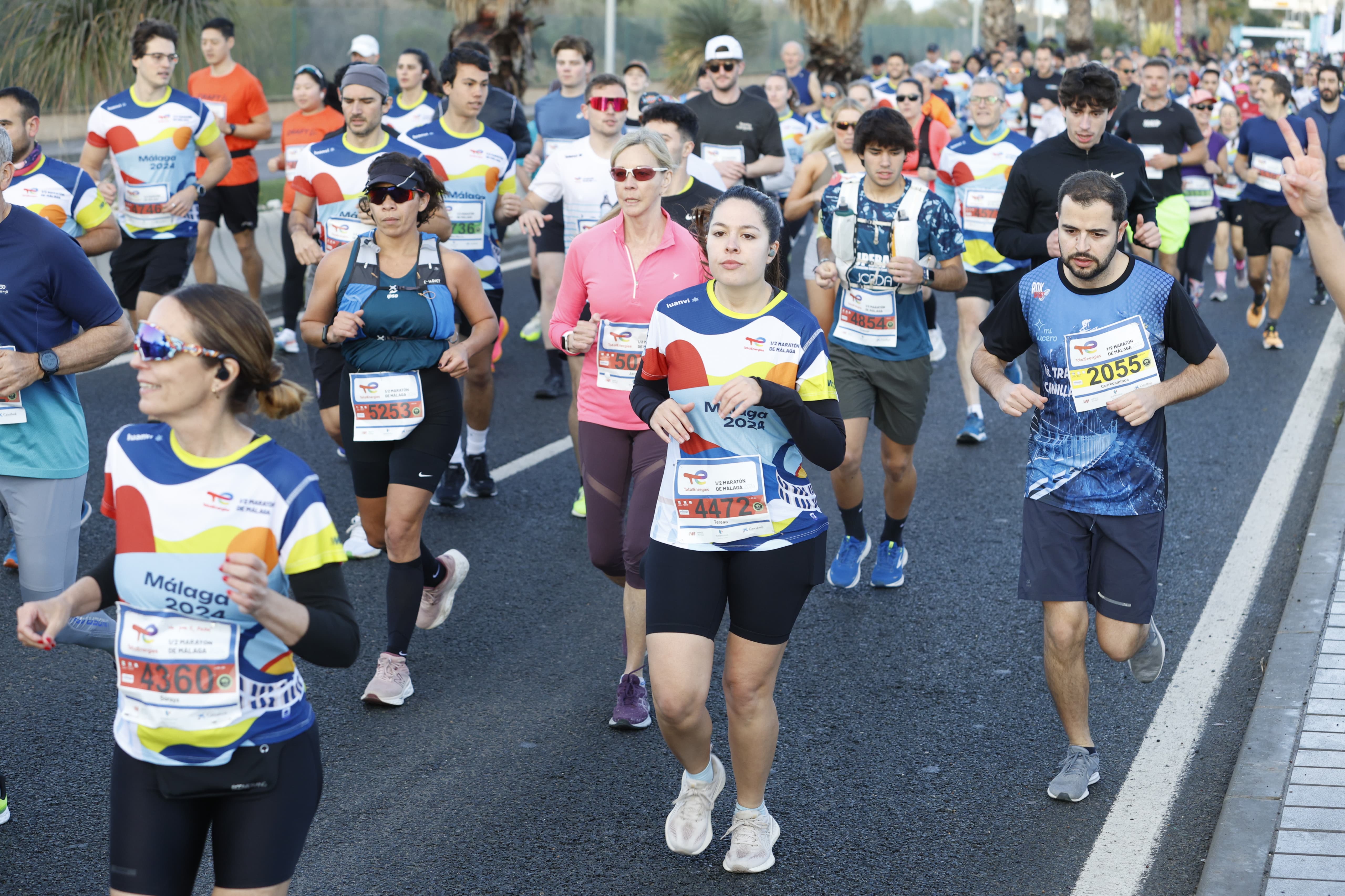 La XXXIII Media Maratón Ciudad de Málaga, en imágenes