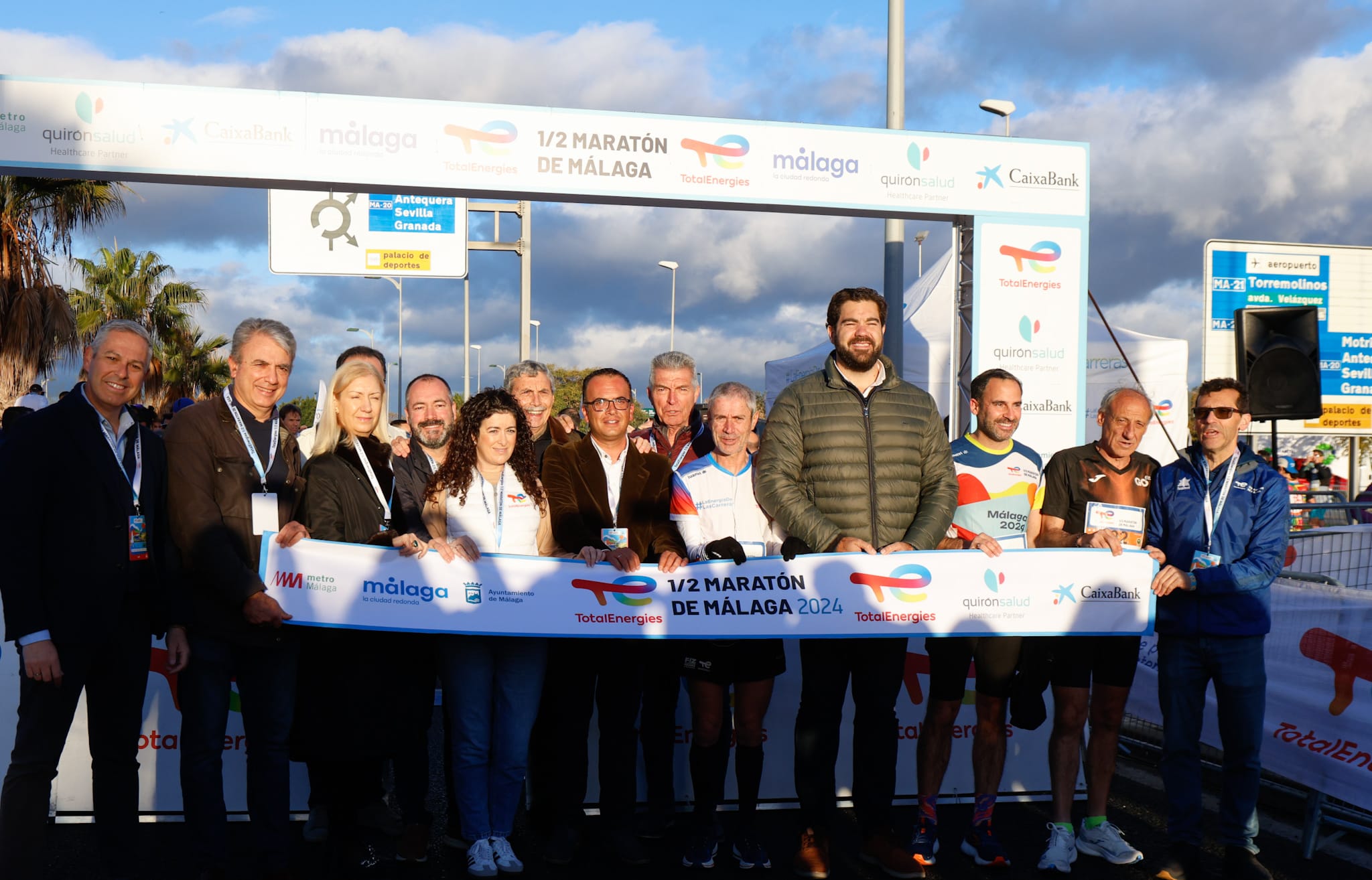 La XXXIII Media Maratón Ciudad de Málaga, en imágenes